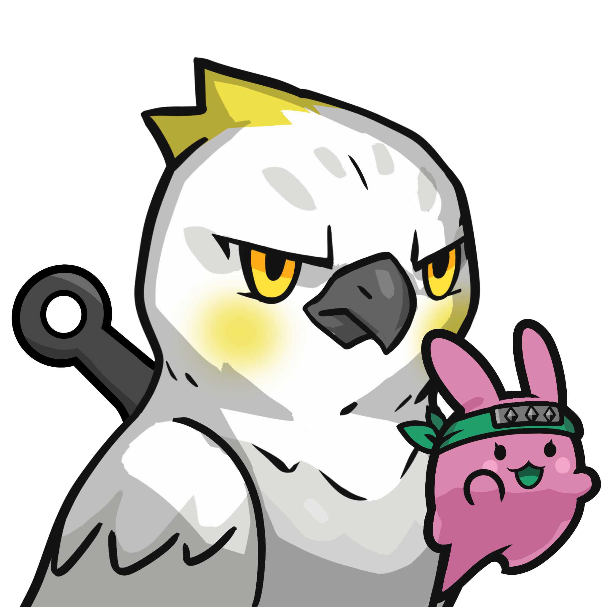 Narukami-Yellow-crested cockatoo #16196