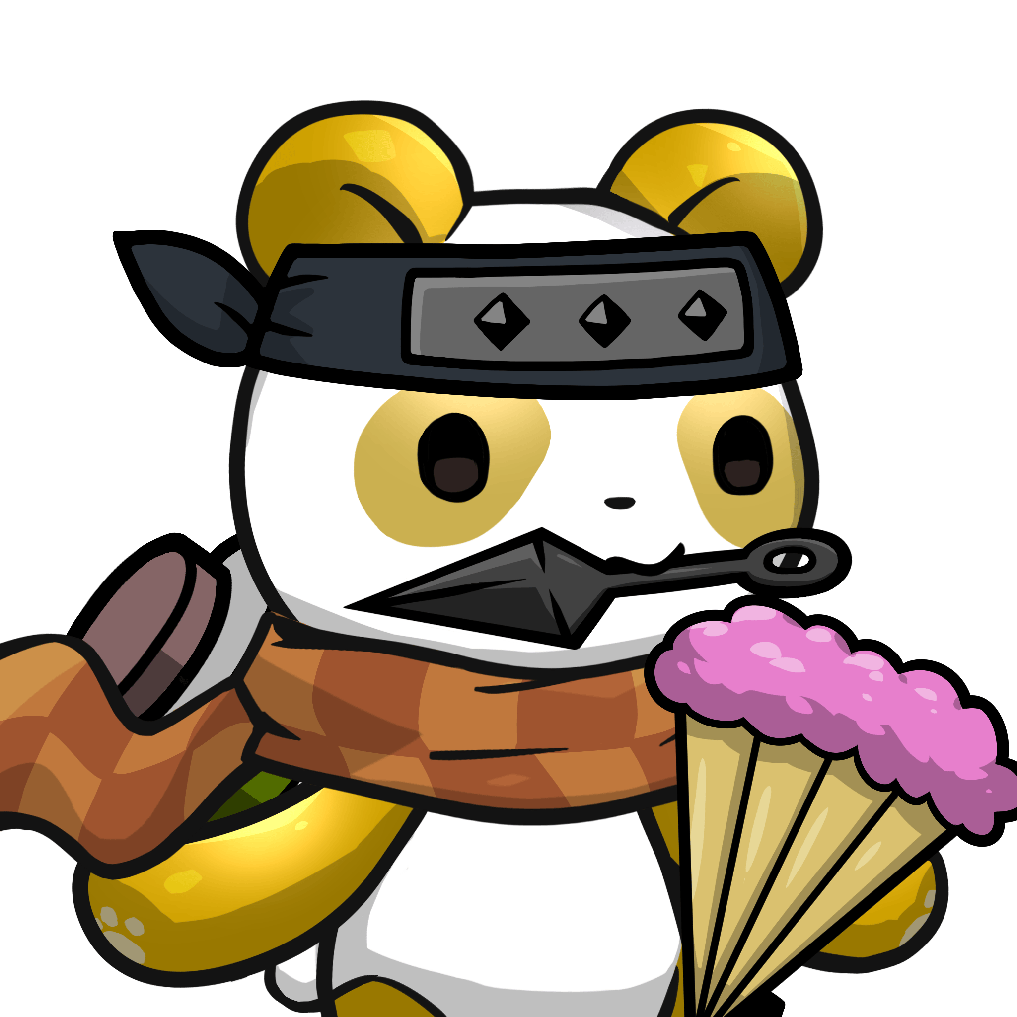 Leelee-Gold01(kunai) #16229