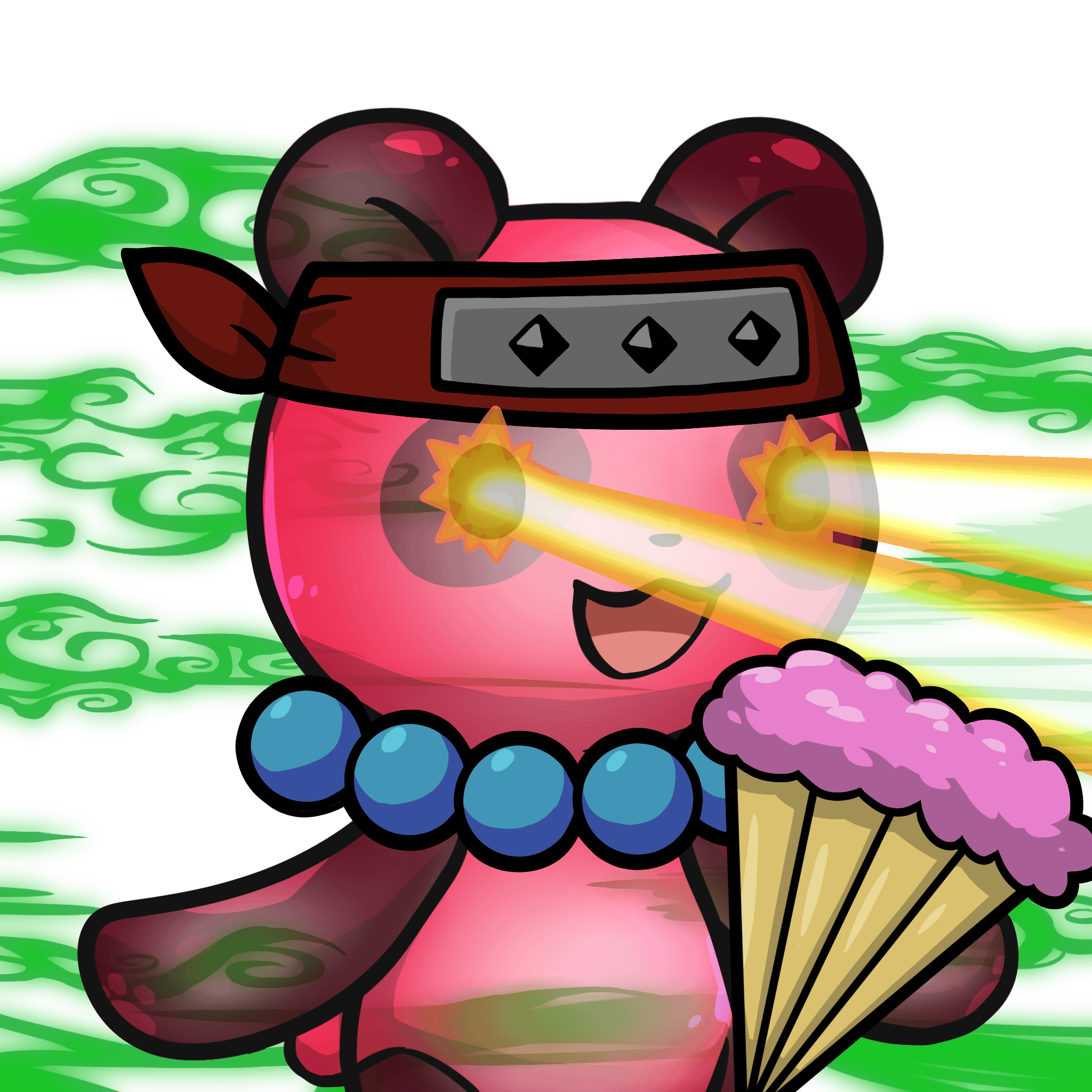 Leelee-Gummypanda-strawberry #16364
