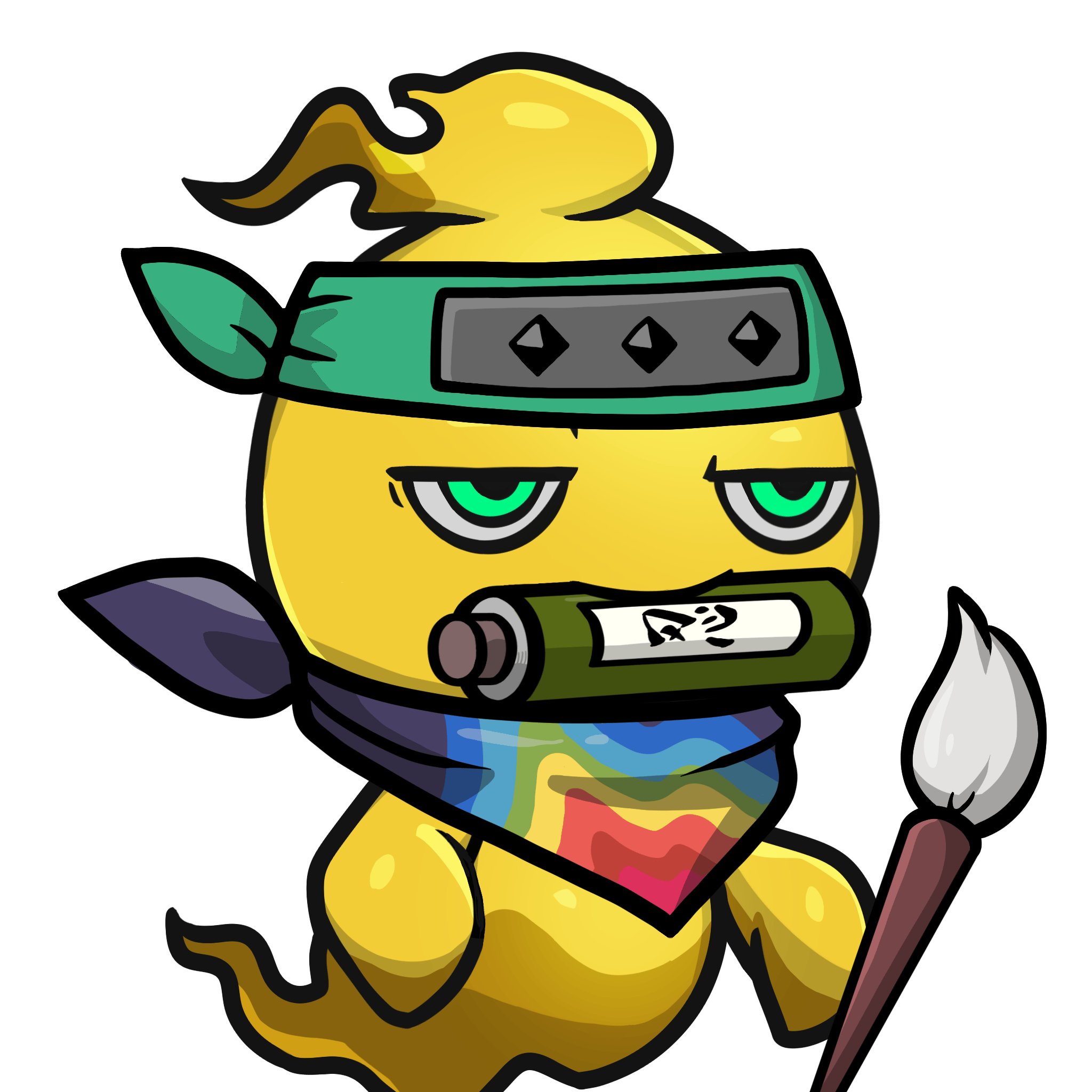 Mitama-Gold(scroll) #16442