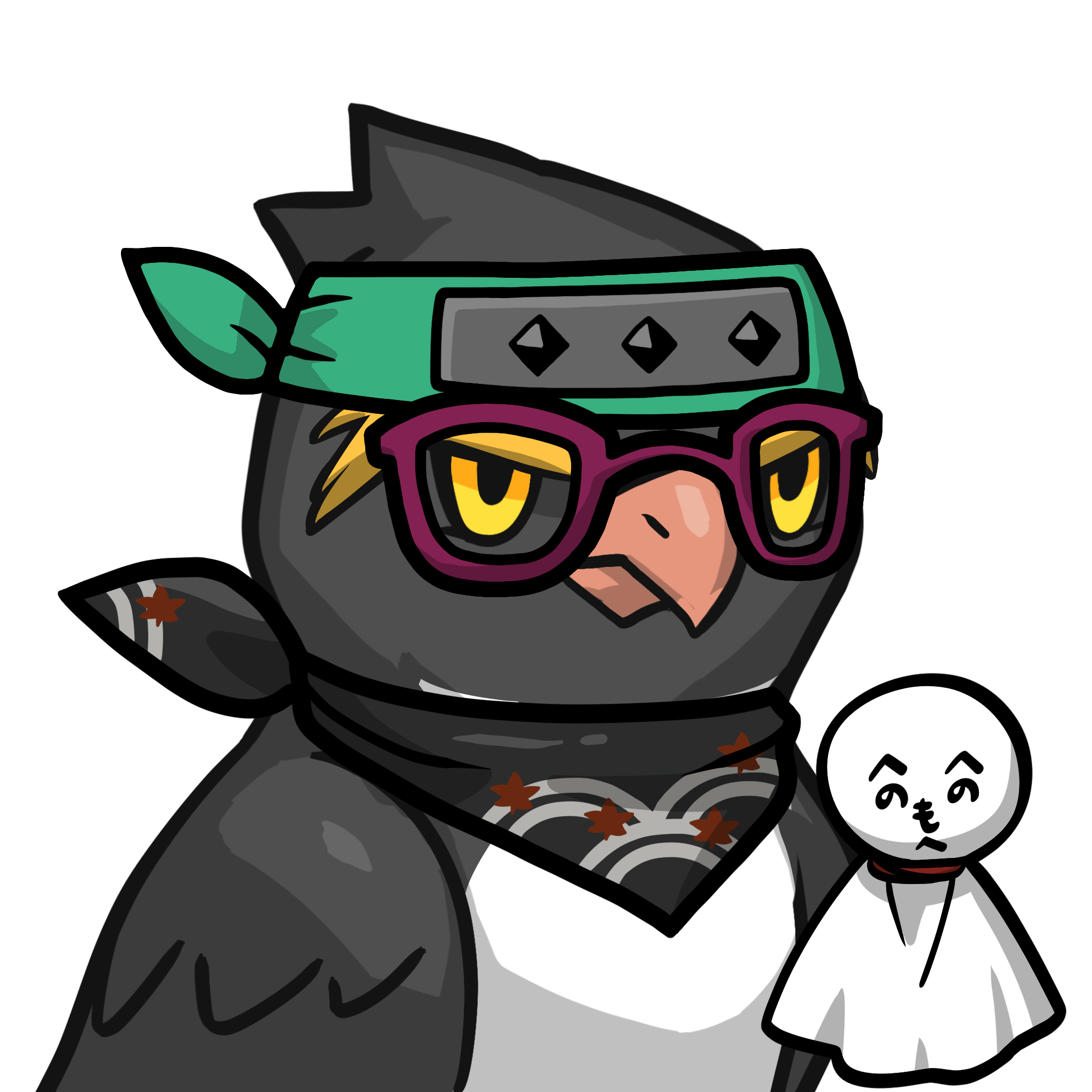 ［Locked］Narukami-Rockhopper penguin #16444