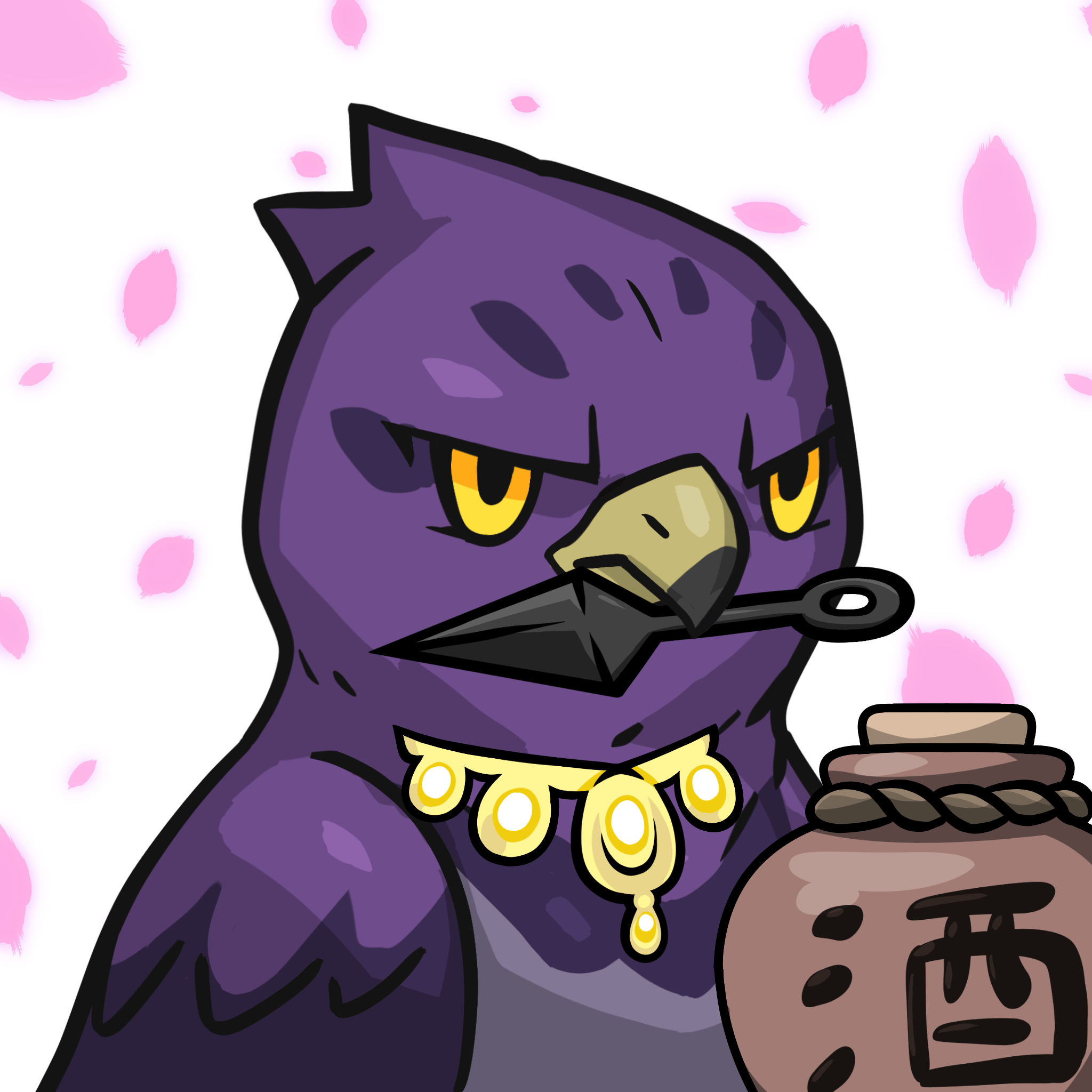 Narukami-Purple(kunai) #16449