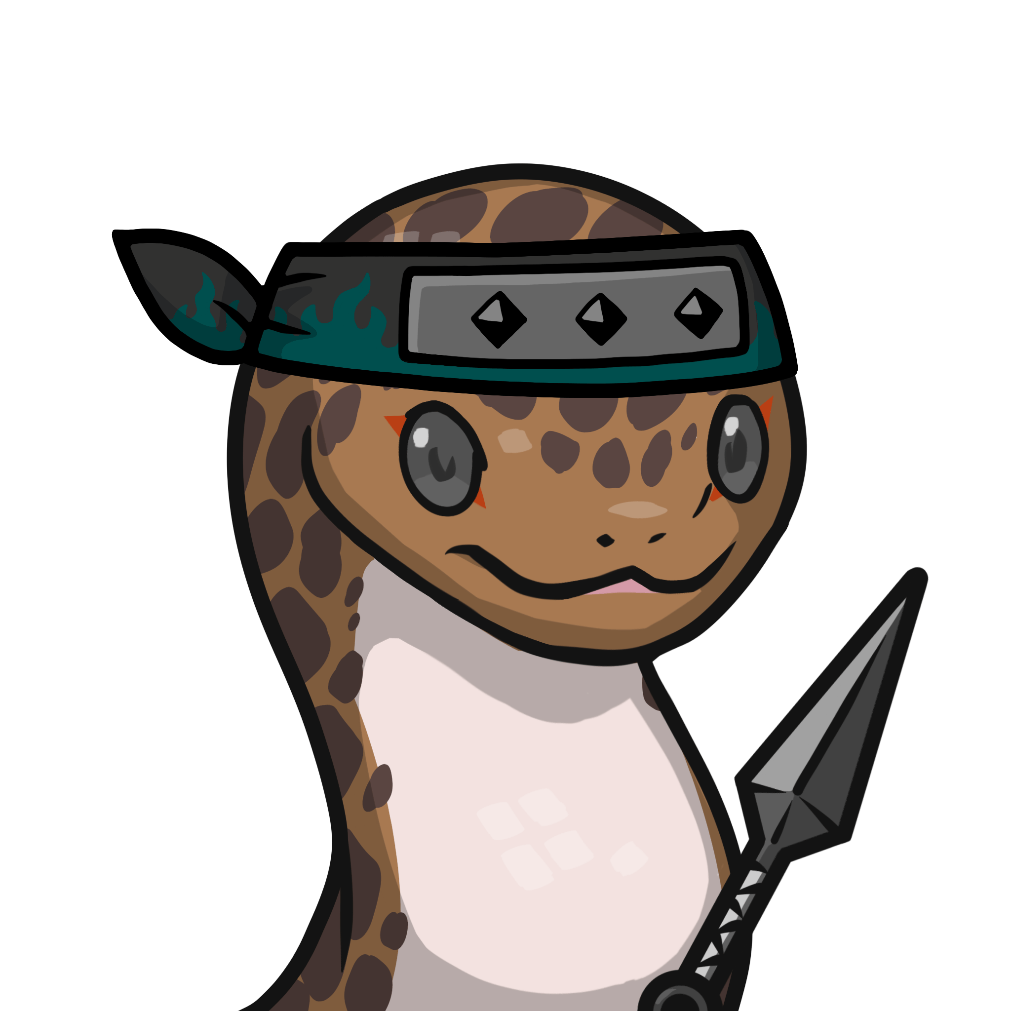 Orochi-Leopard lizard02 #16691