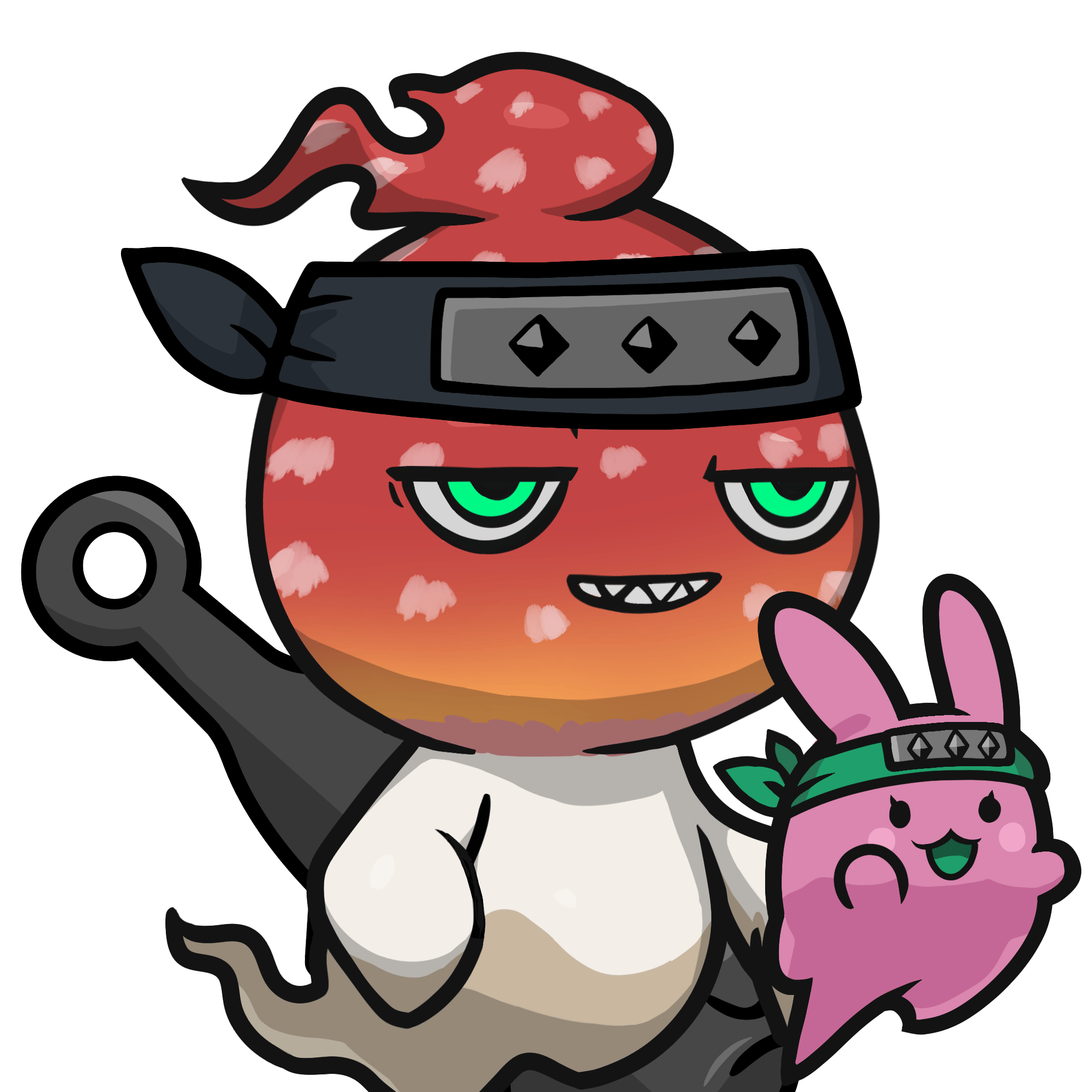 ［Locked］Mitama-Red Mushroom #16748