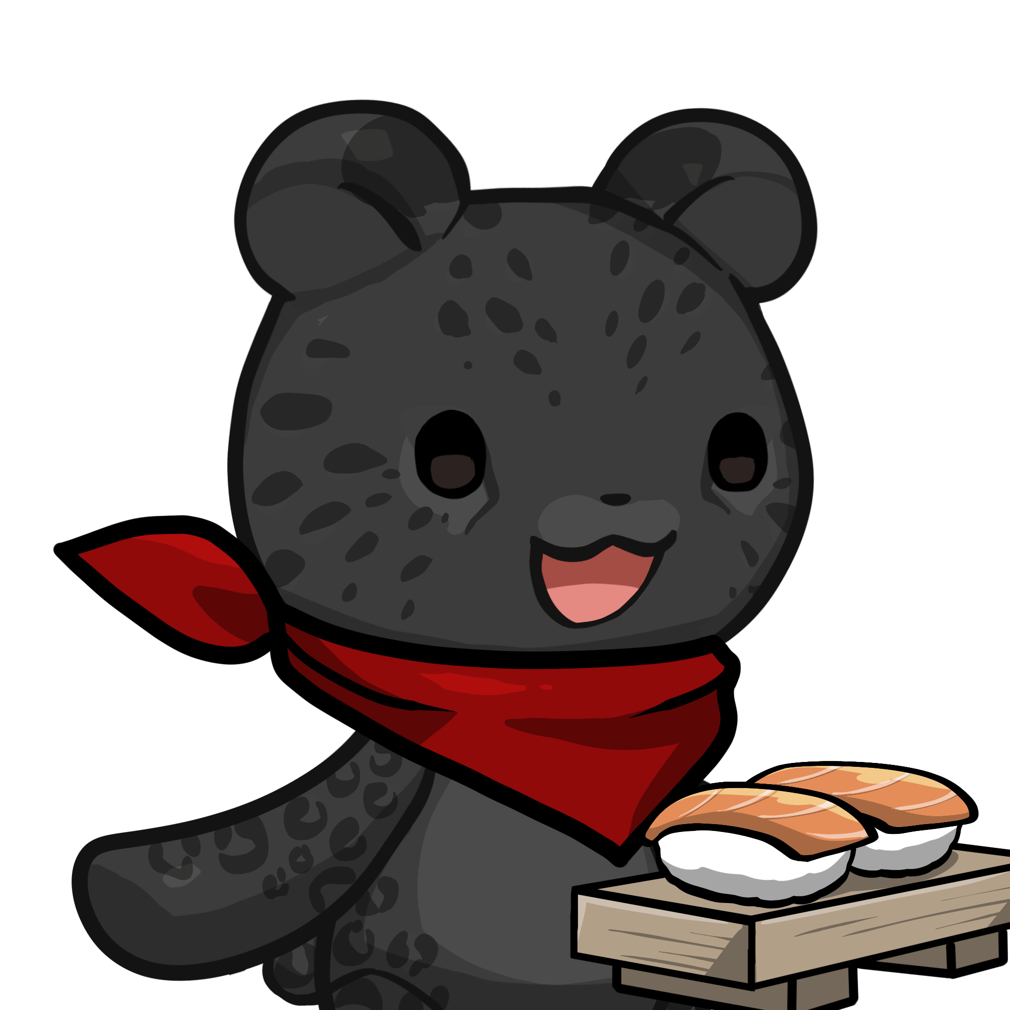 Leelee-Black leopard #01676
