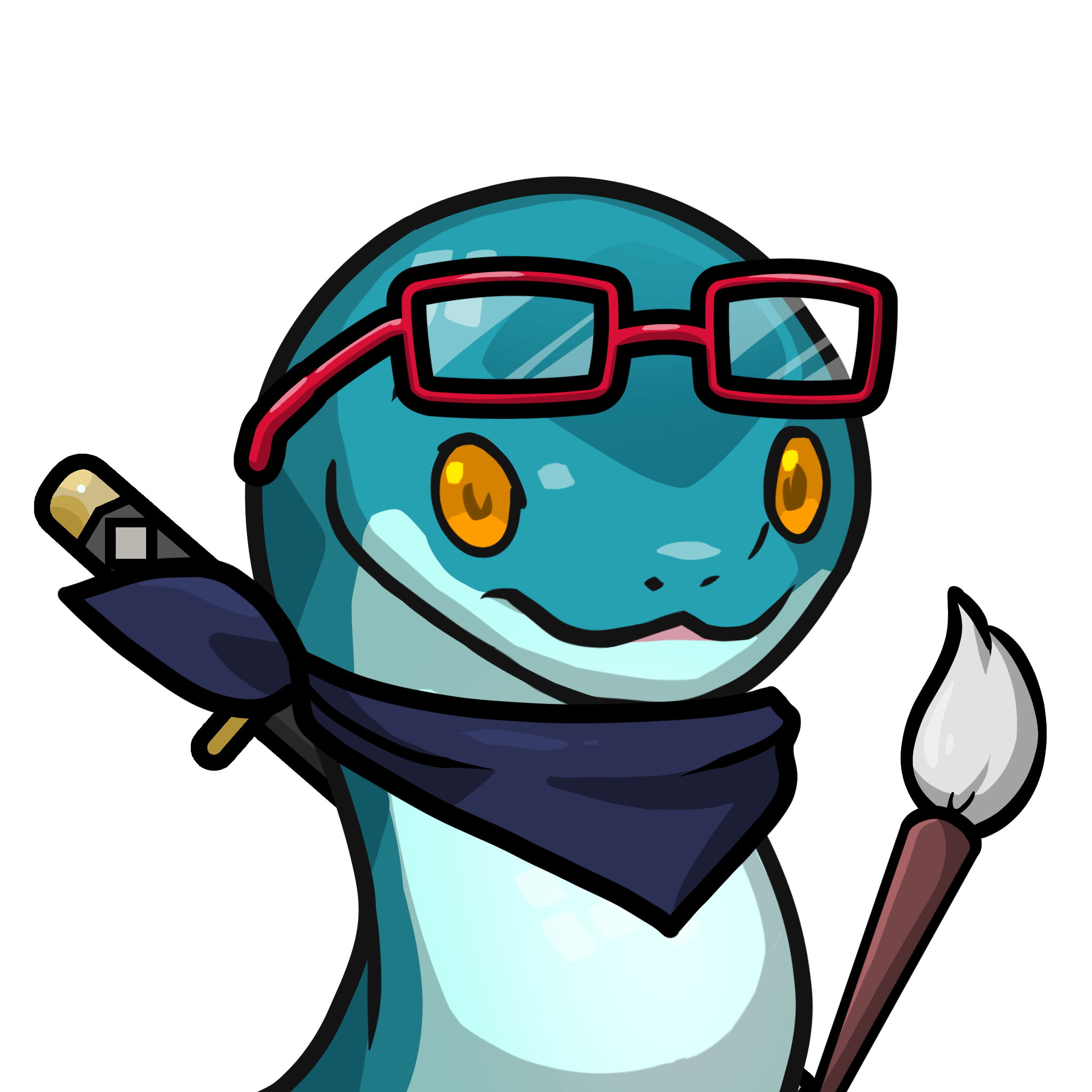 Orochi-Cute little blue one #01678