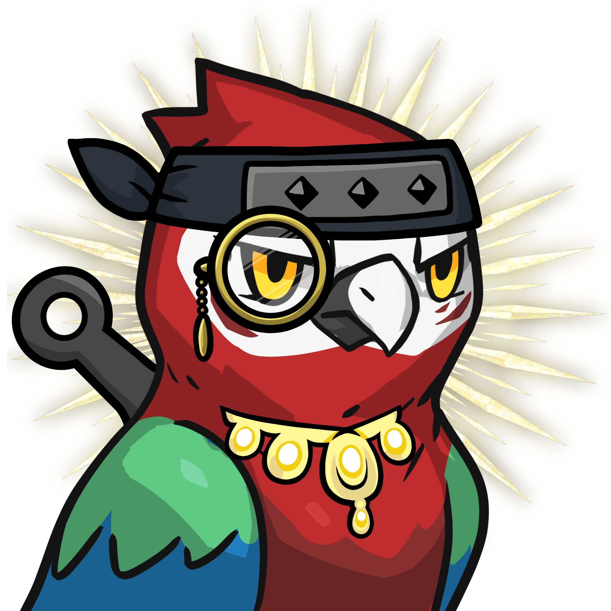 Narukami-Scarlet macaw #16791