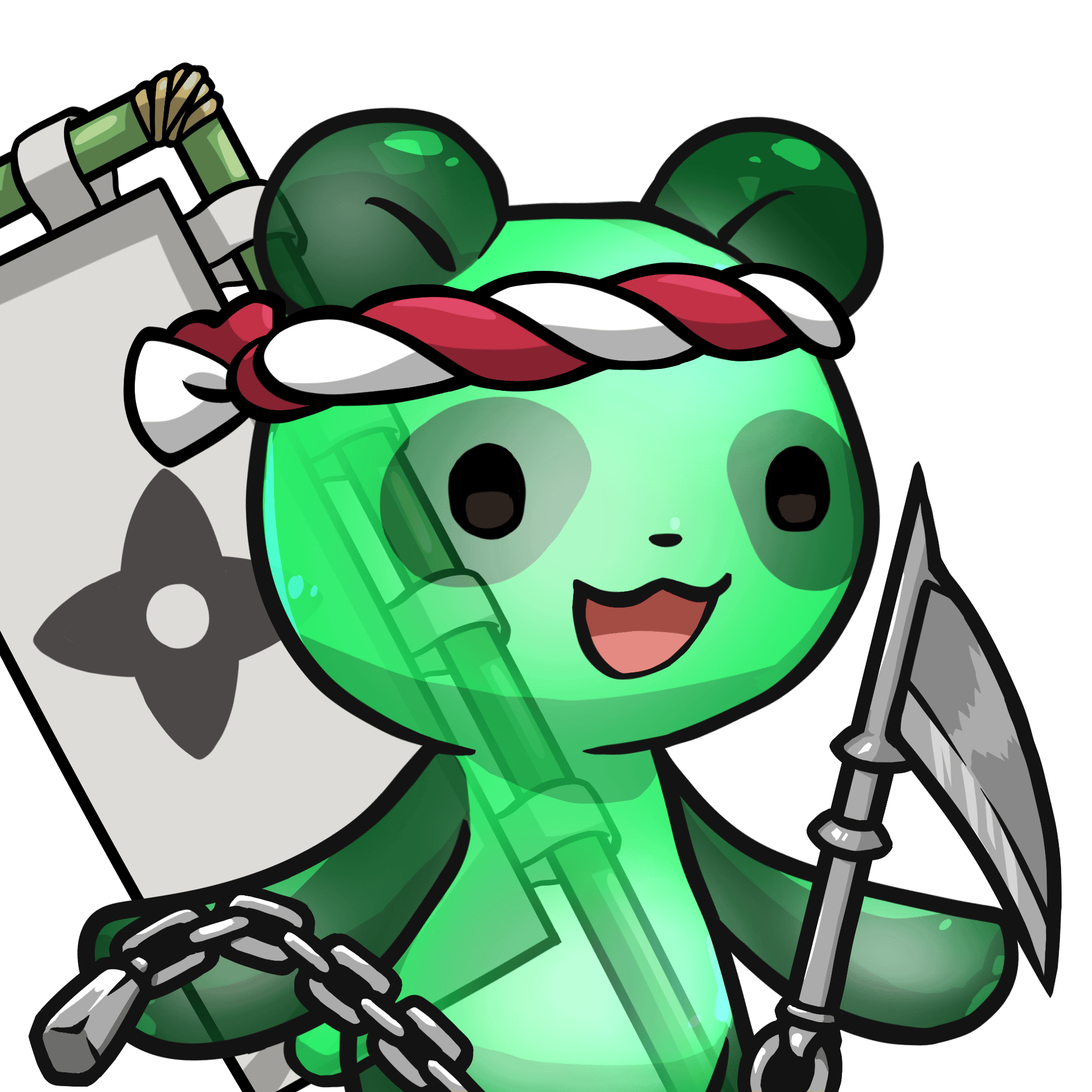 Leelee-Gummypanda-melon #16985