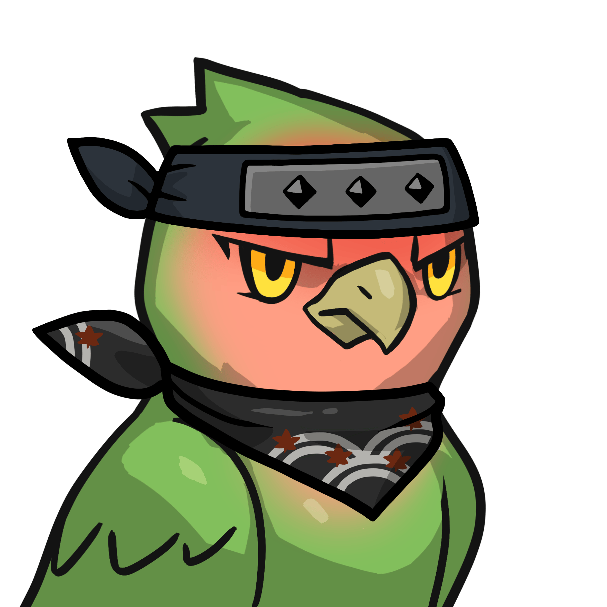 Narukami-Rosy-faced lovebird #16989