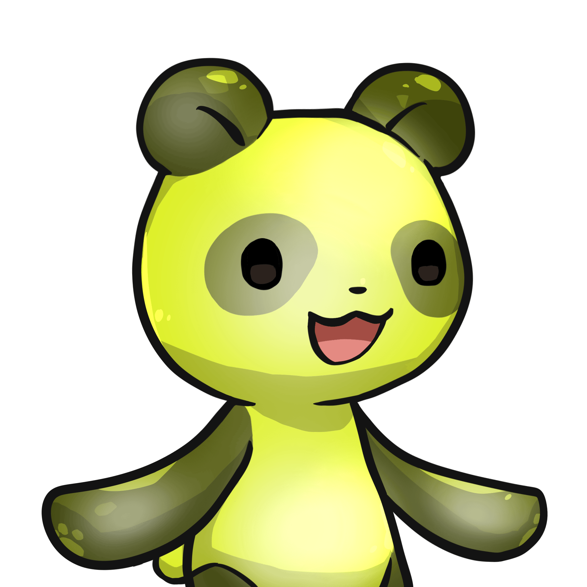 ［Locked］Leelee-Gummypanda-lemon #00170