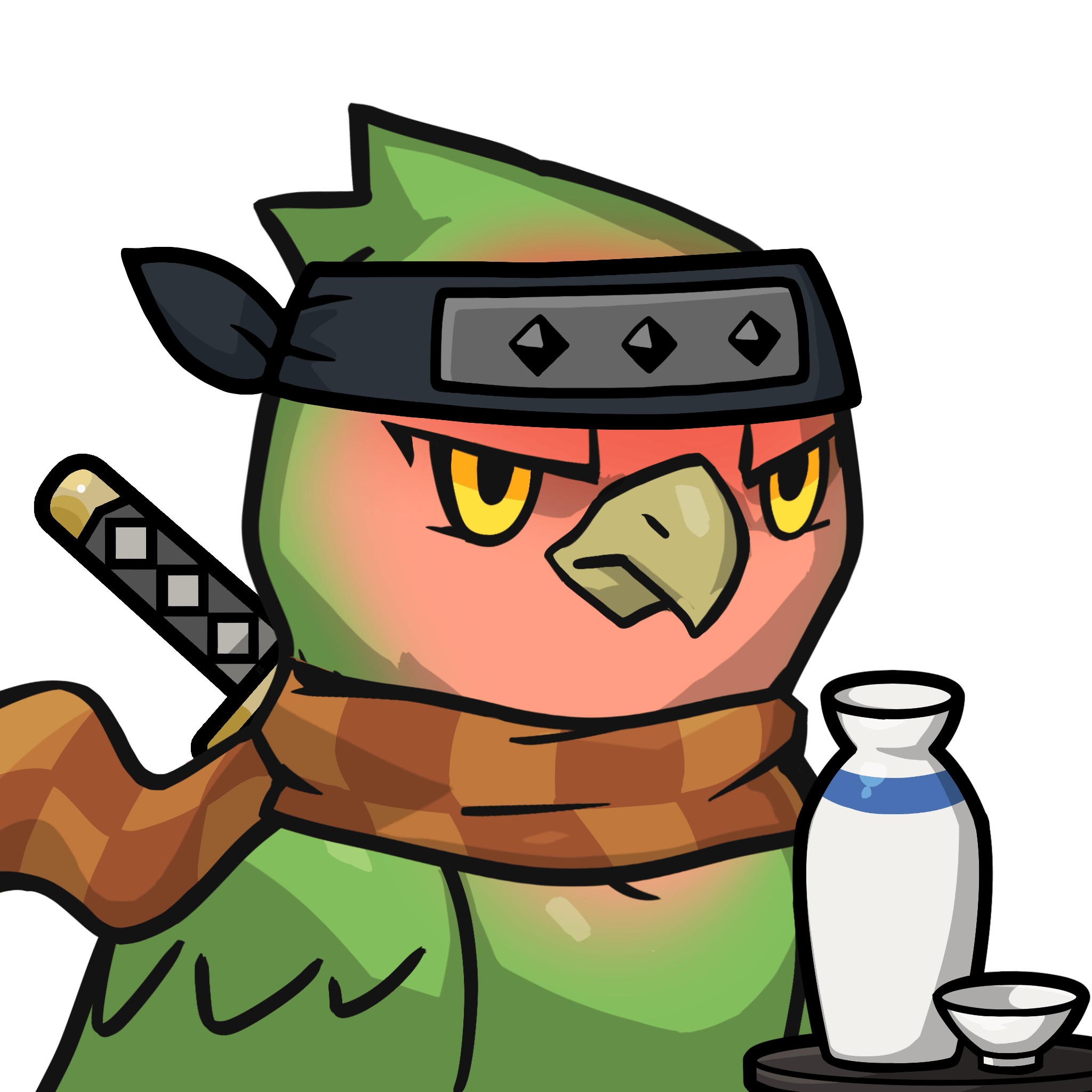 Narukami-Rosy-faced lovebird #17101