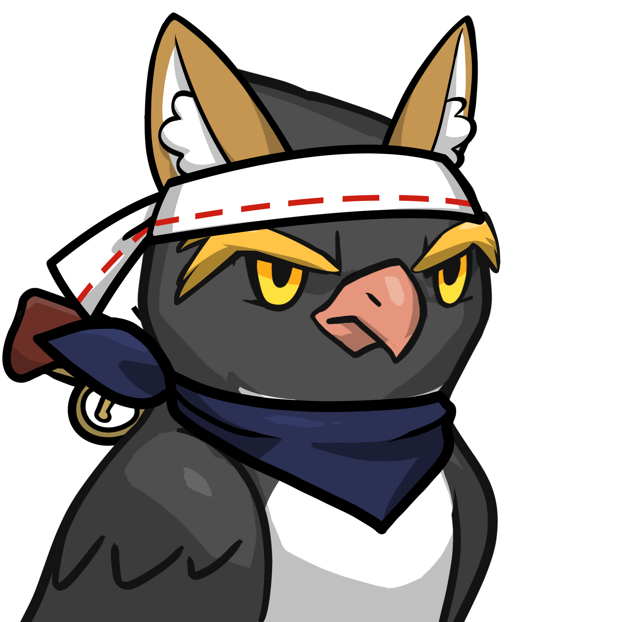 Narukami-Rockhopper penguin #17214