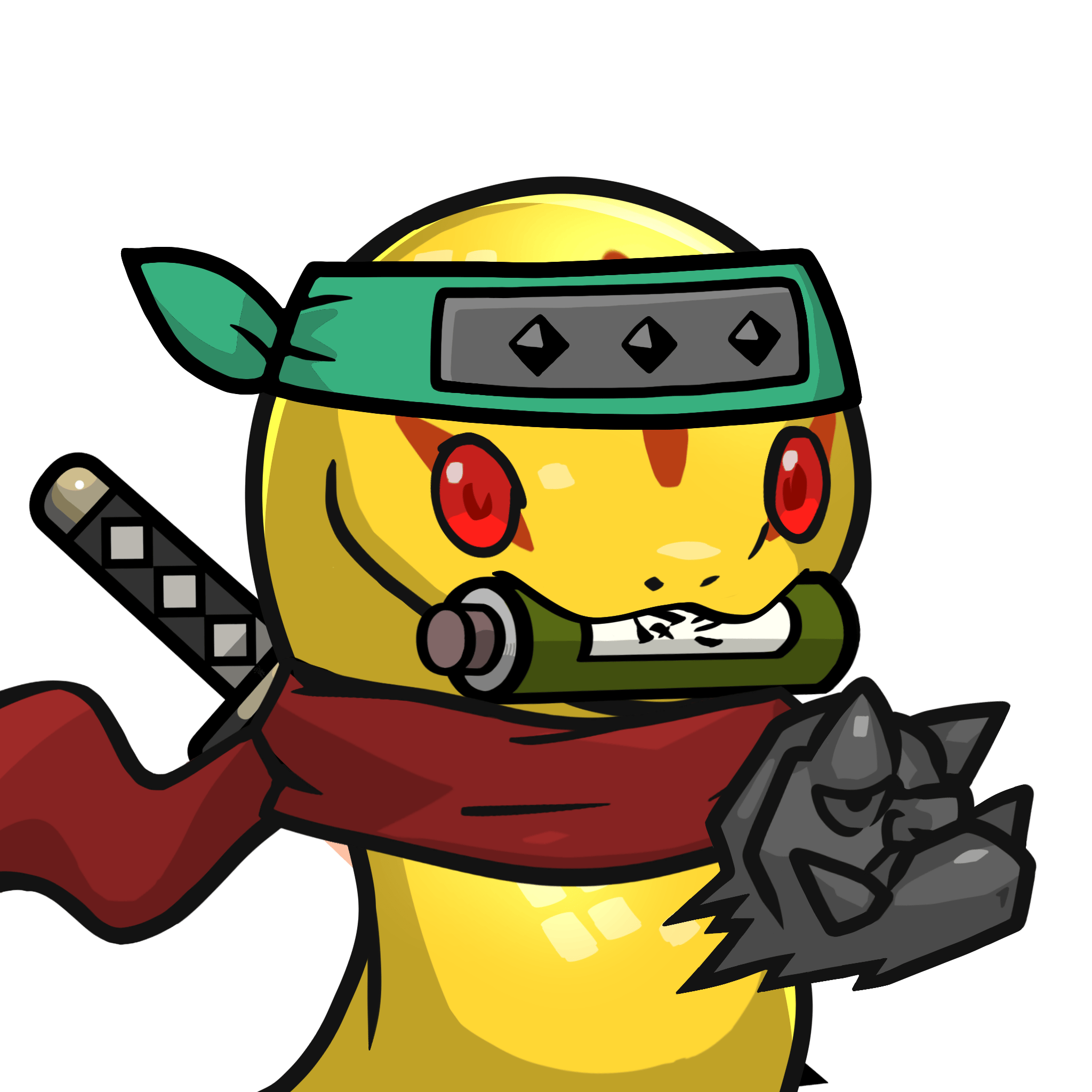 Orochi-Gold(scroll) #17265