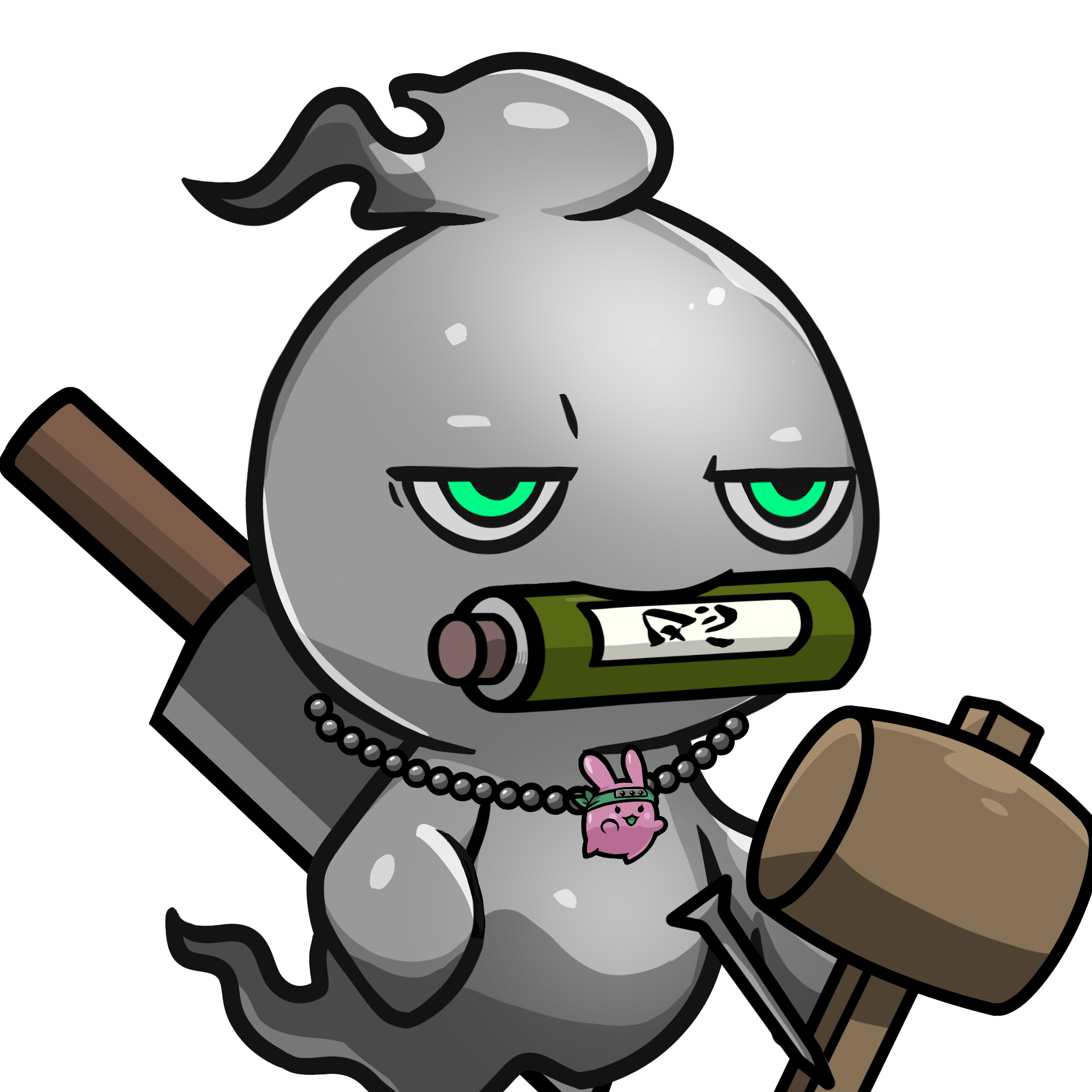 Mitama-Silver(scroll) #17354