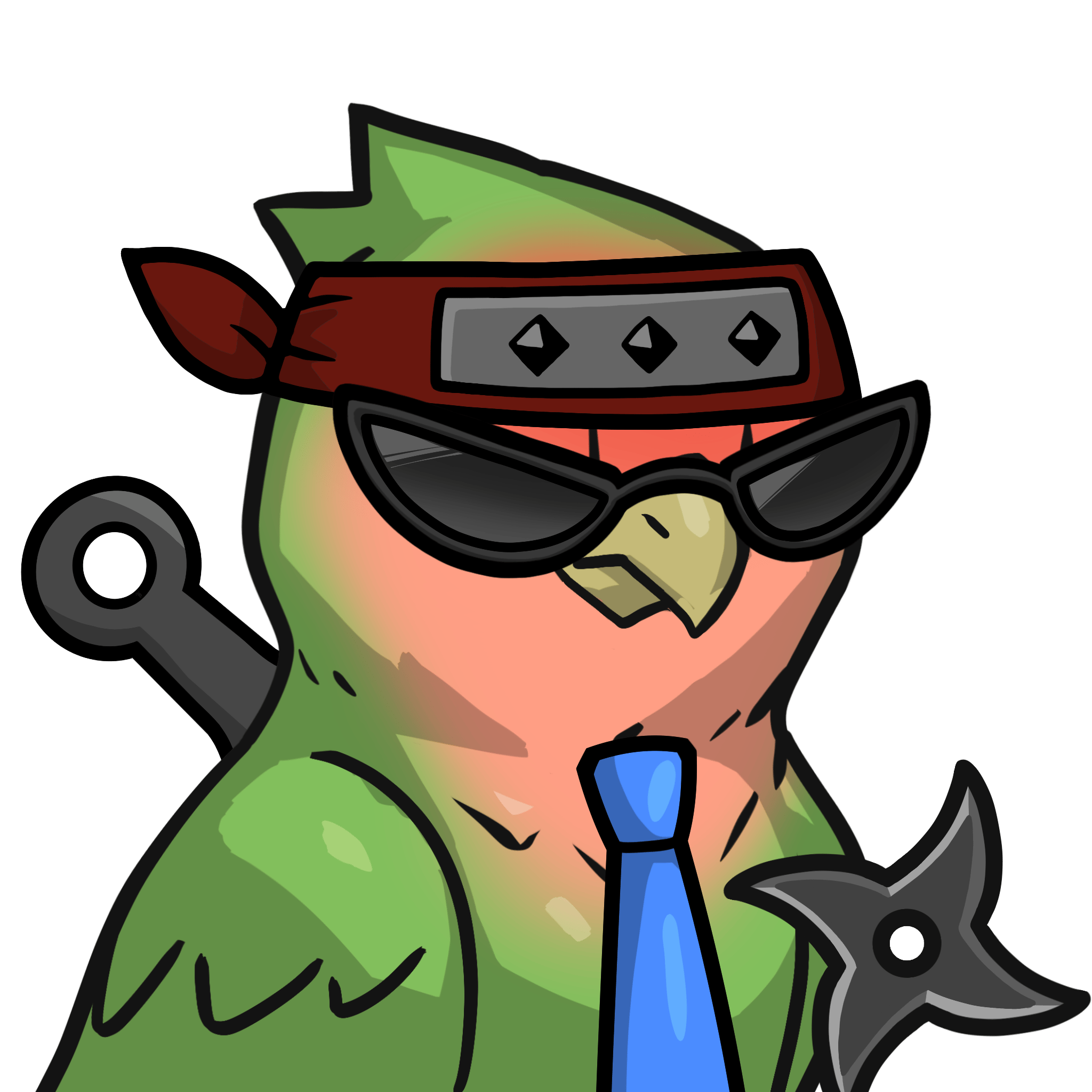 Narukami-Rosy-faced lovebird #17369
