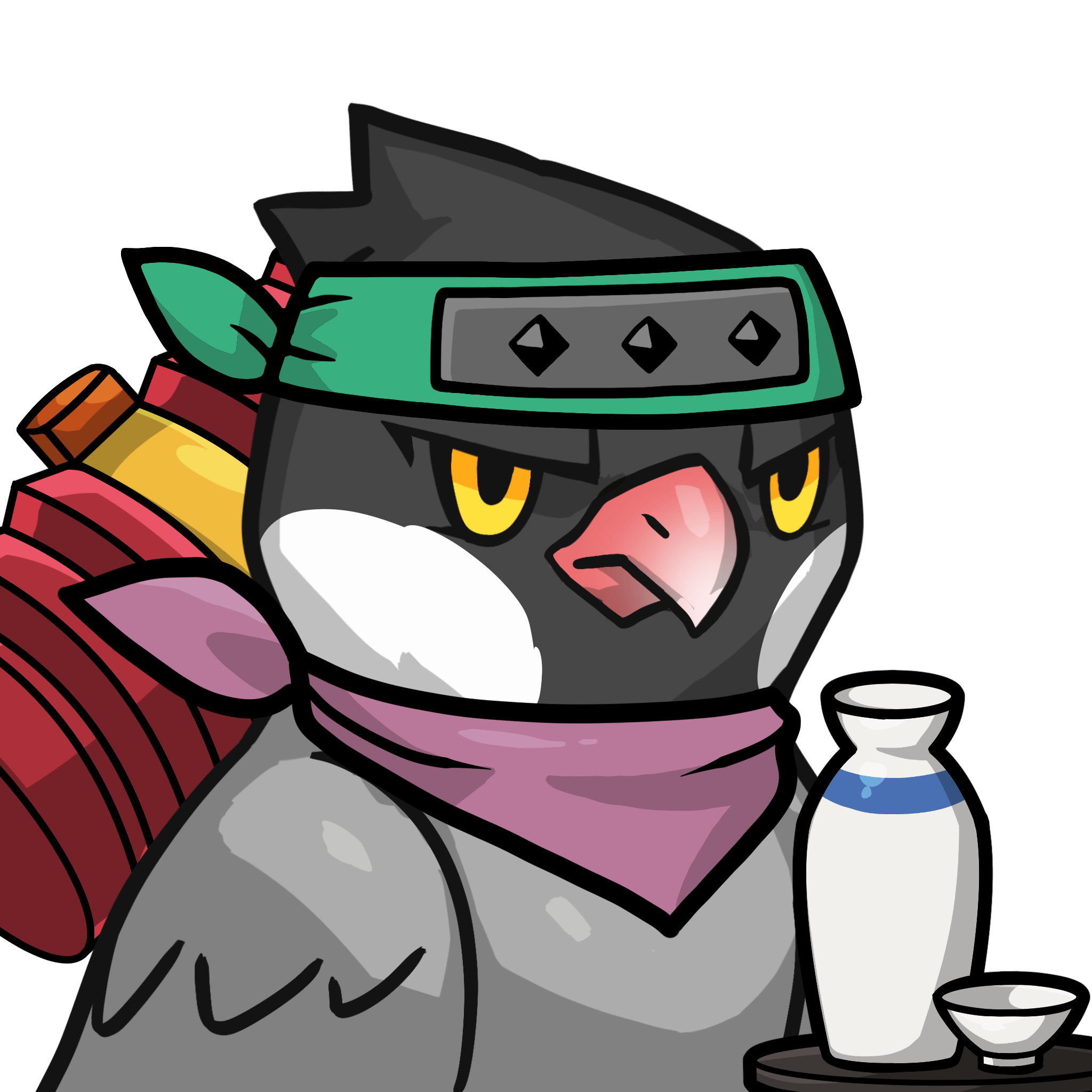 Narukami-Java sparrow #17477