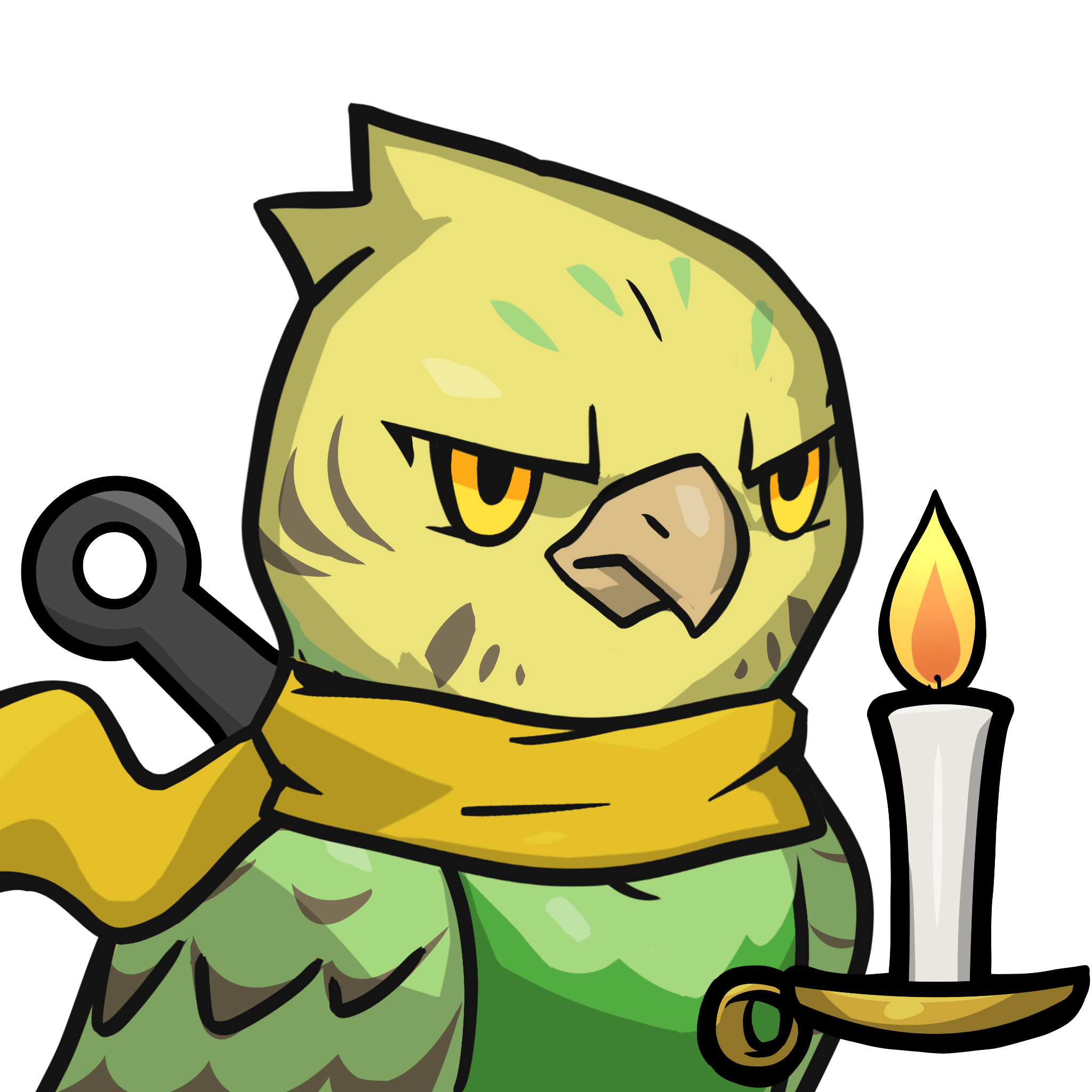 Narukami-Yellow budgie #17498