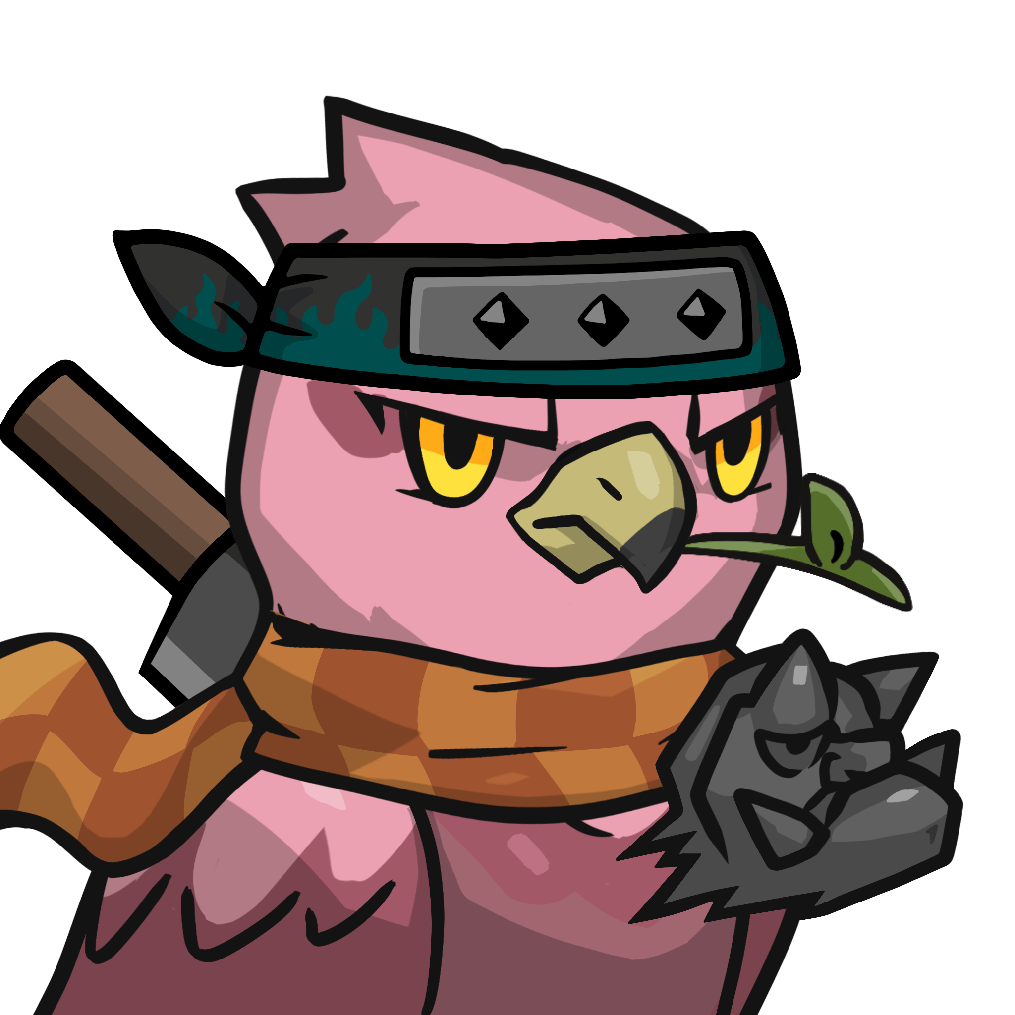 Narukami-Pink(leaf) #17557