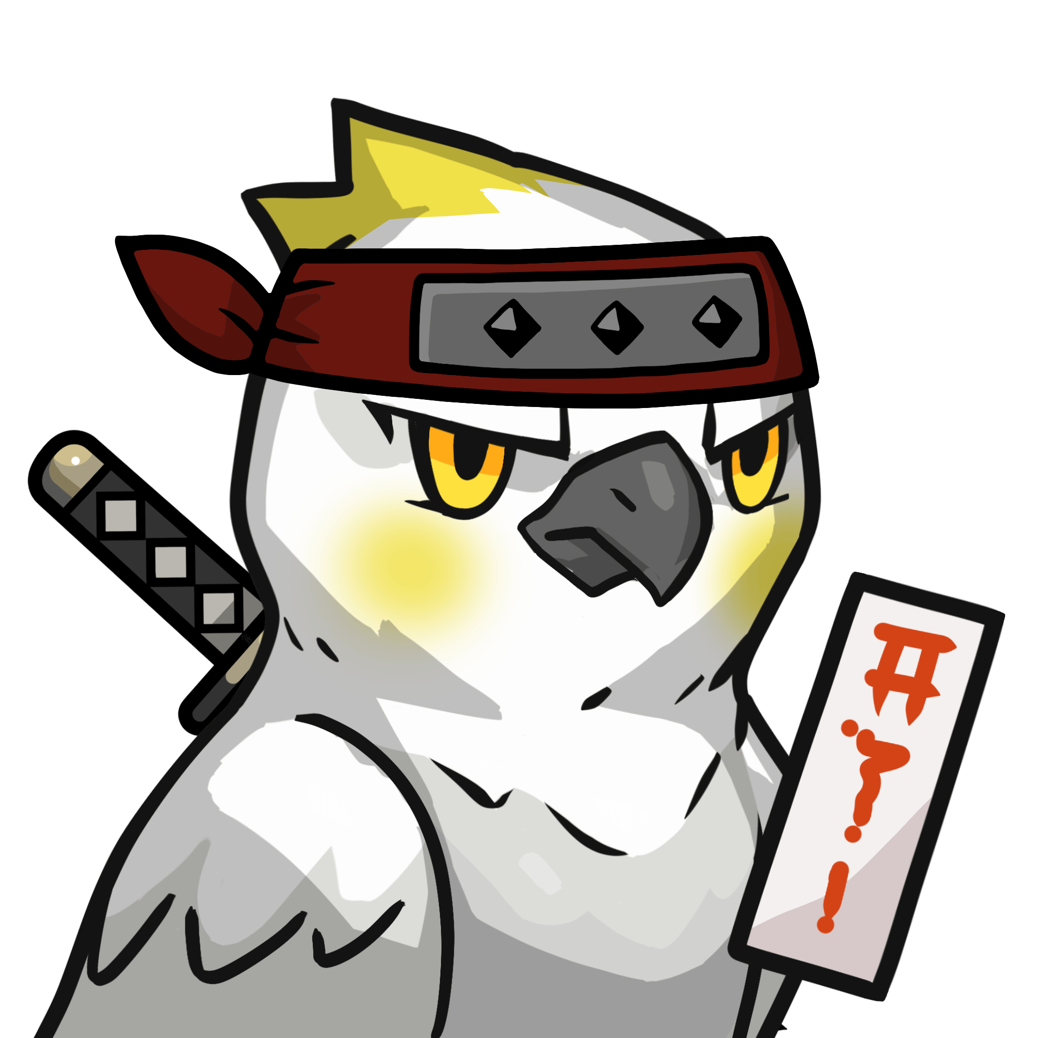 Narukami-Yellow-crested cockatoo #17621