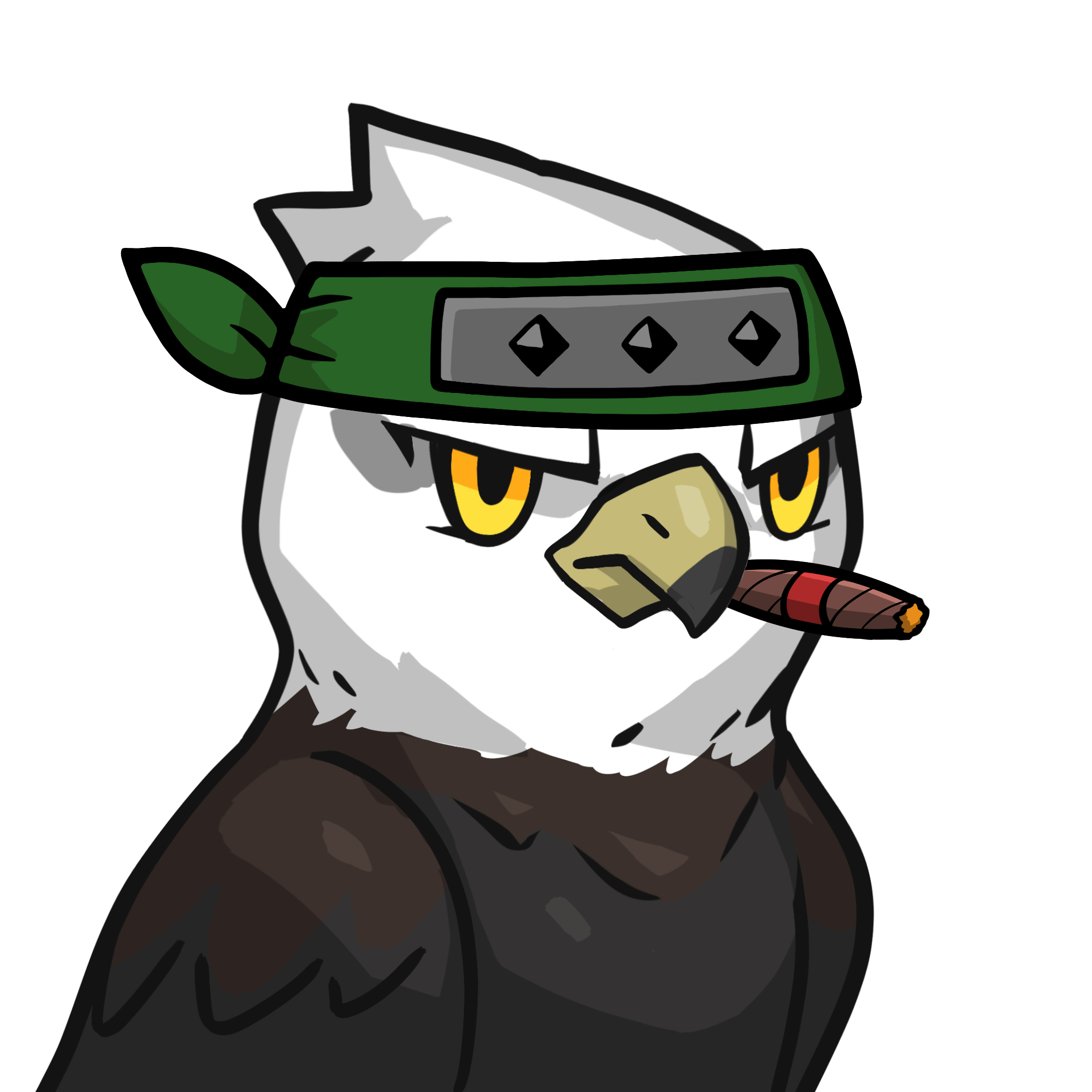 Narukami-Bald eagle(cigar) #17638