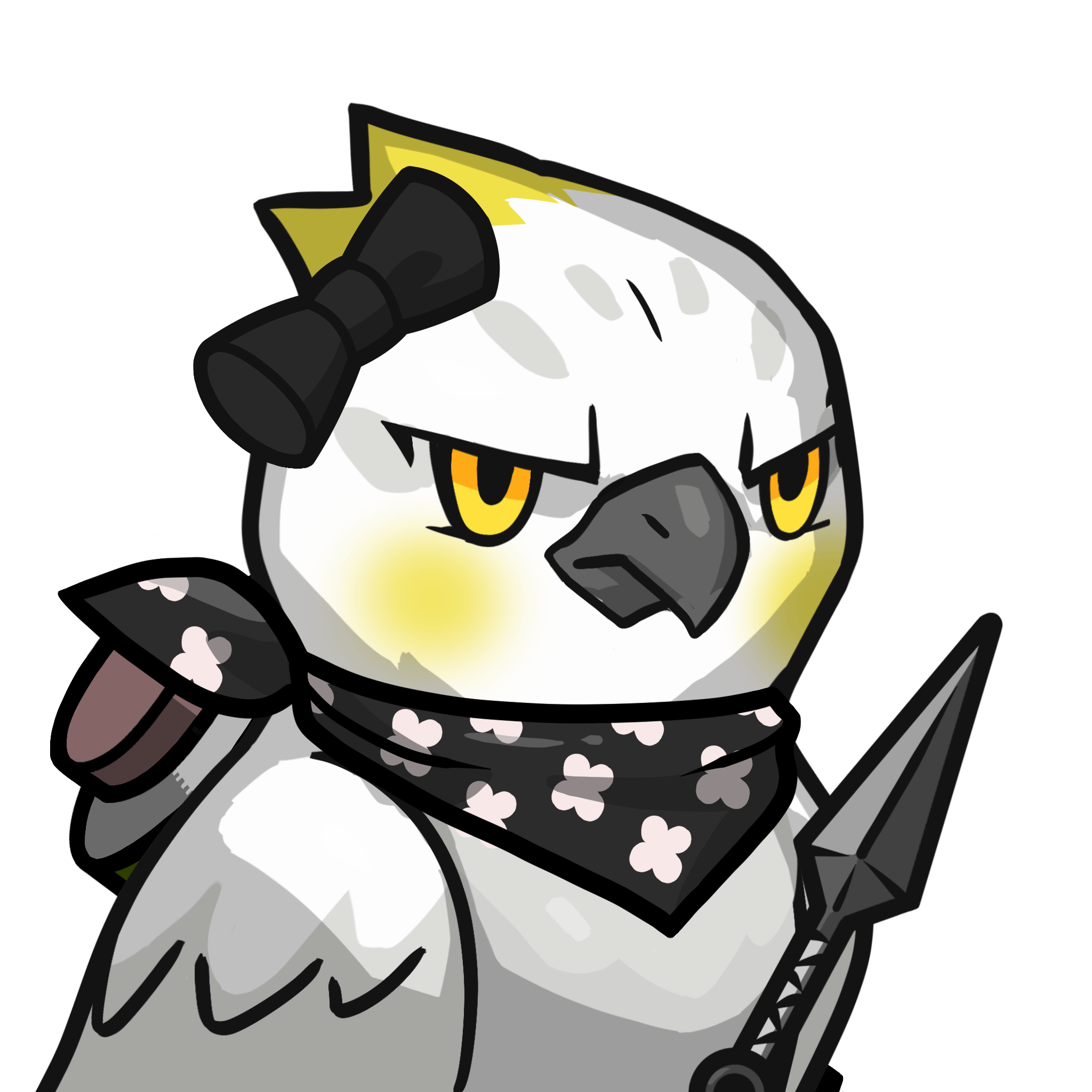 Narukami-Yellow-crested cockatoo #17691