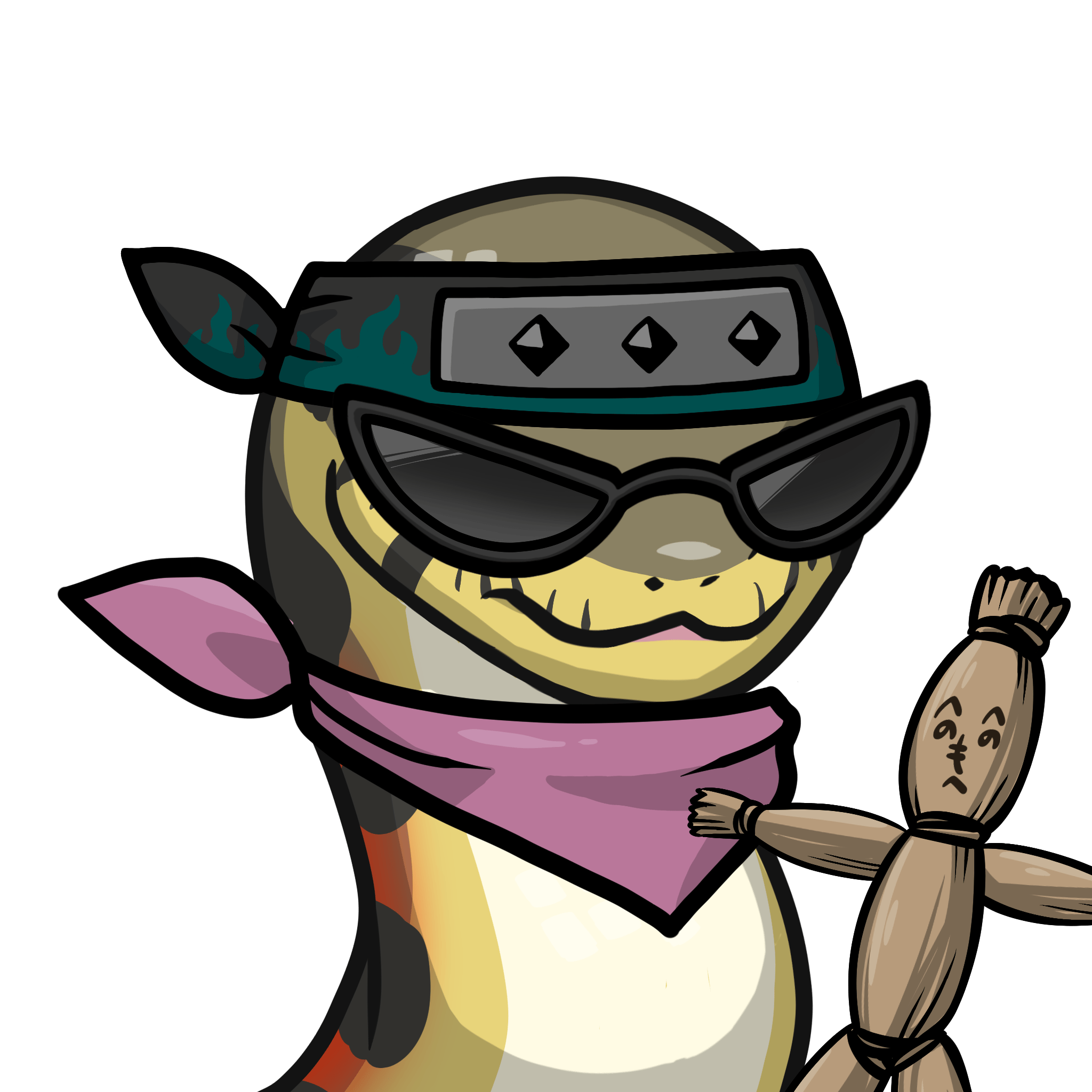 Orochi-Ringed grass snake #17699