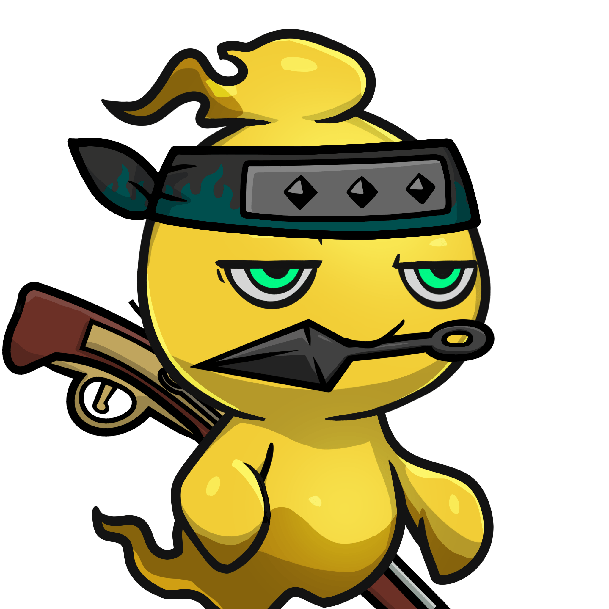 Mitama-Gold(kunai) #17740
