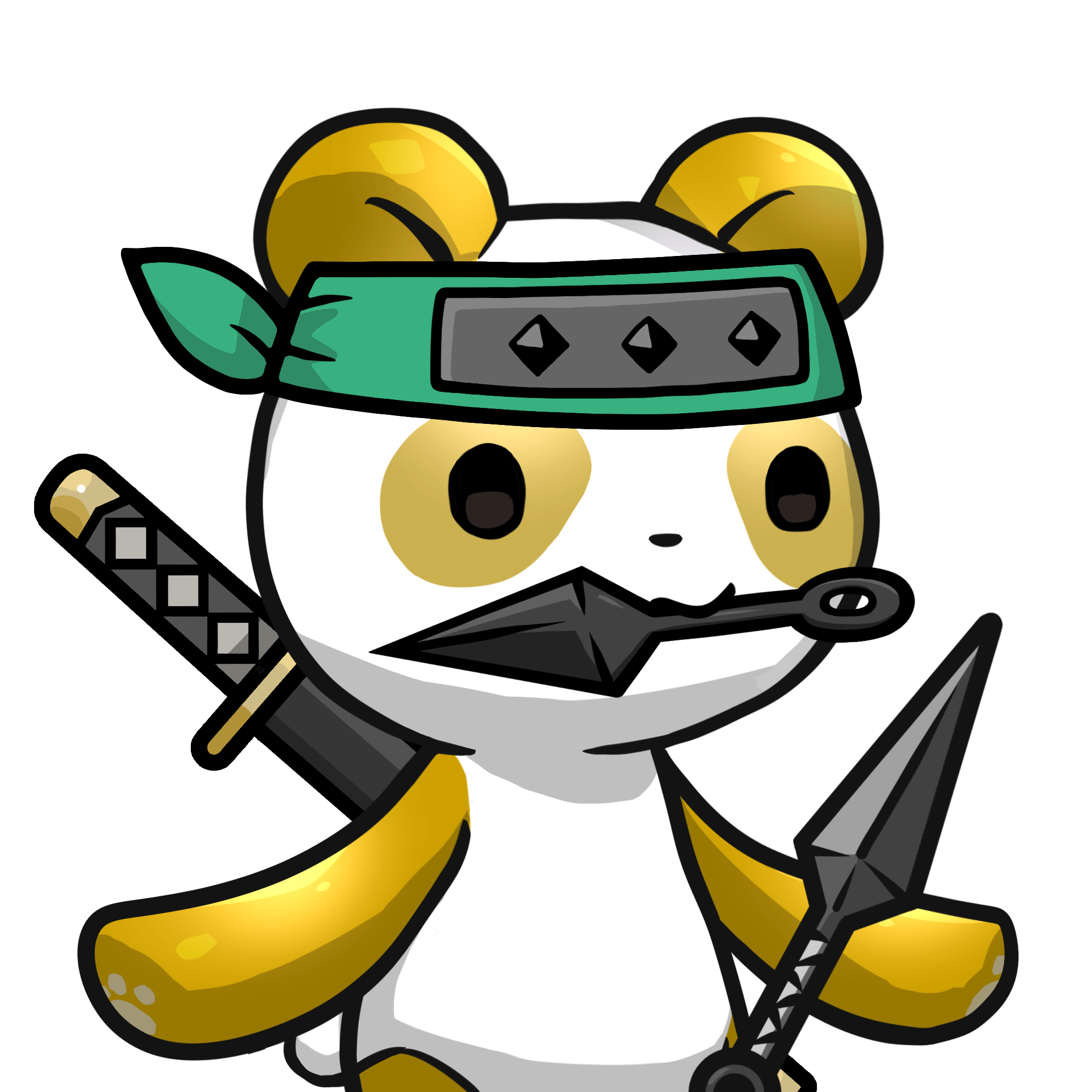Leelee-Gold01(kunai) #17749