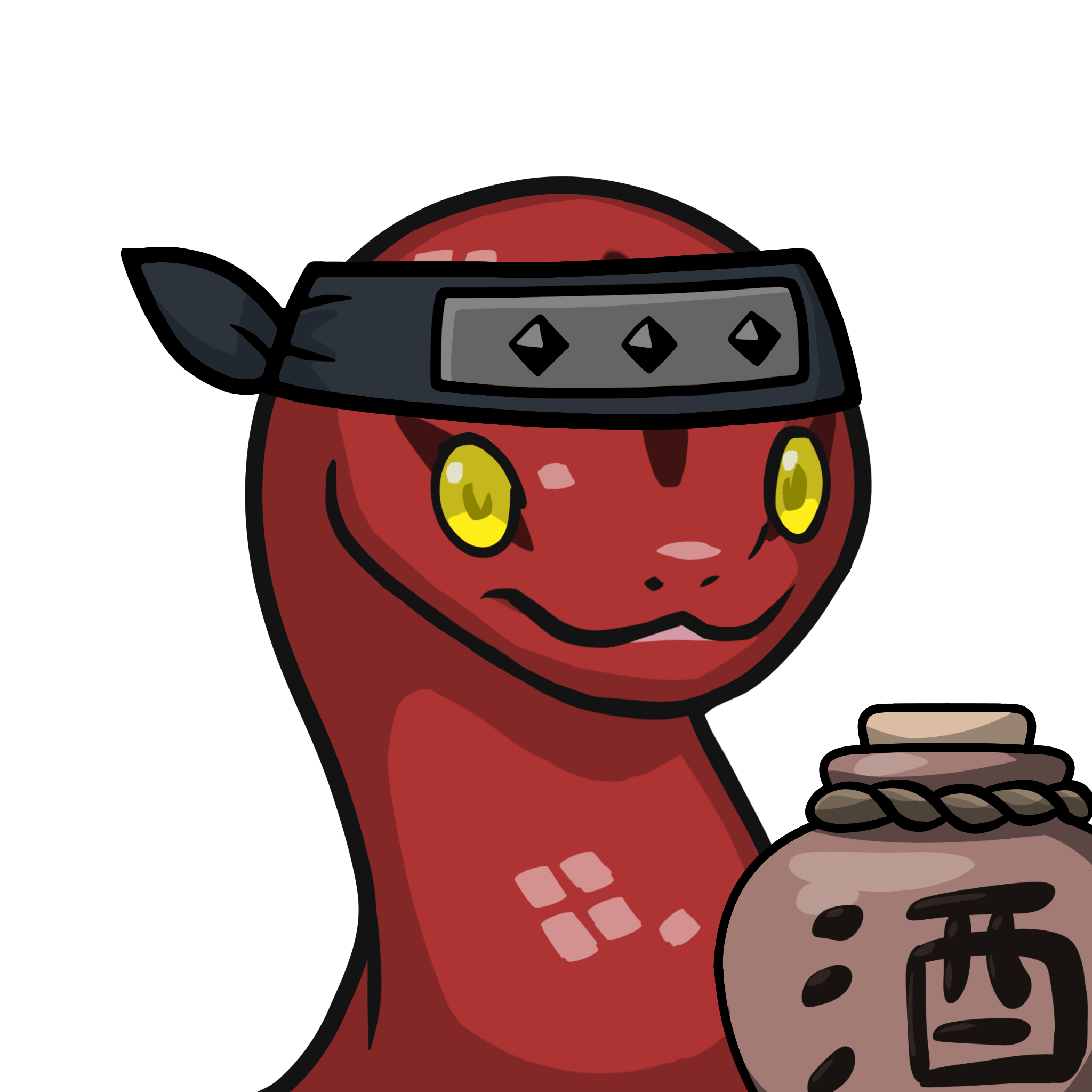 Orochi-Red #17834