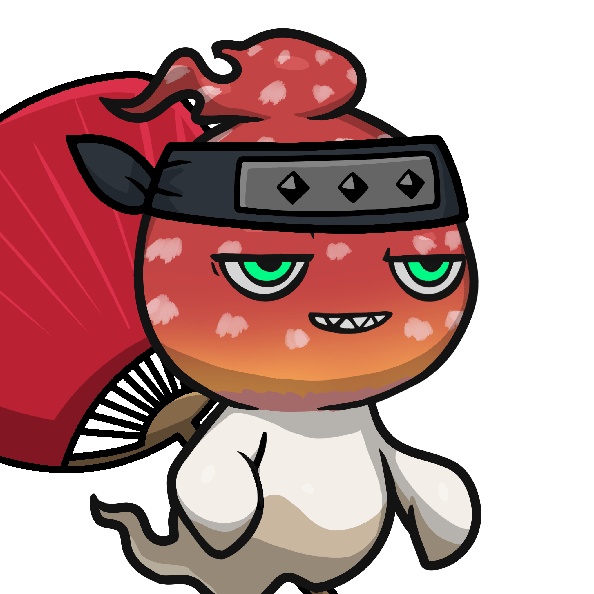 ［Locked］Mitama-Red Mushroom #17887