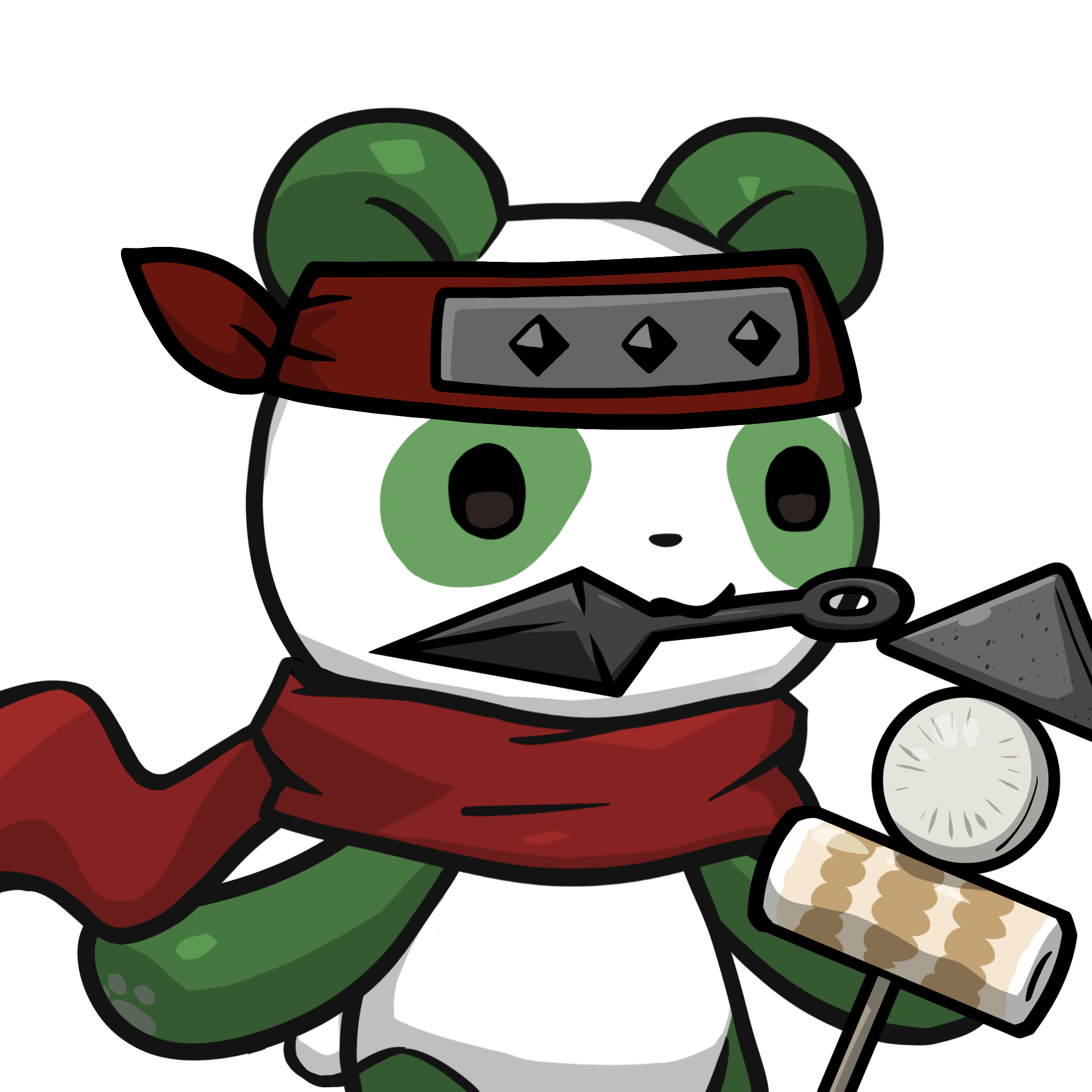 Leelee-Green(kunai) #17896