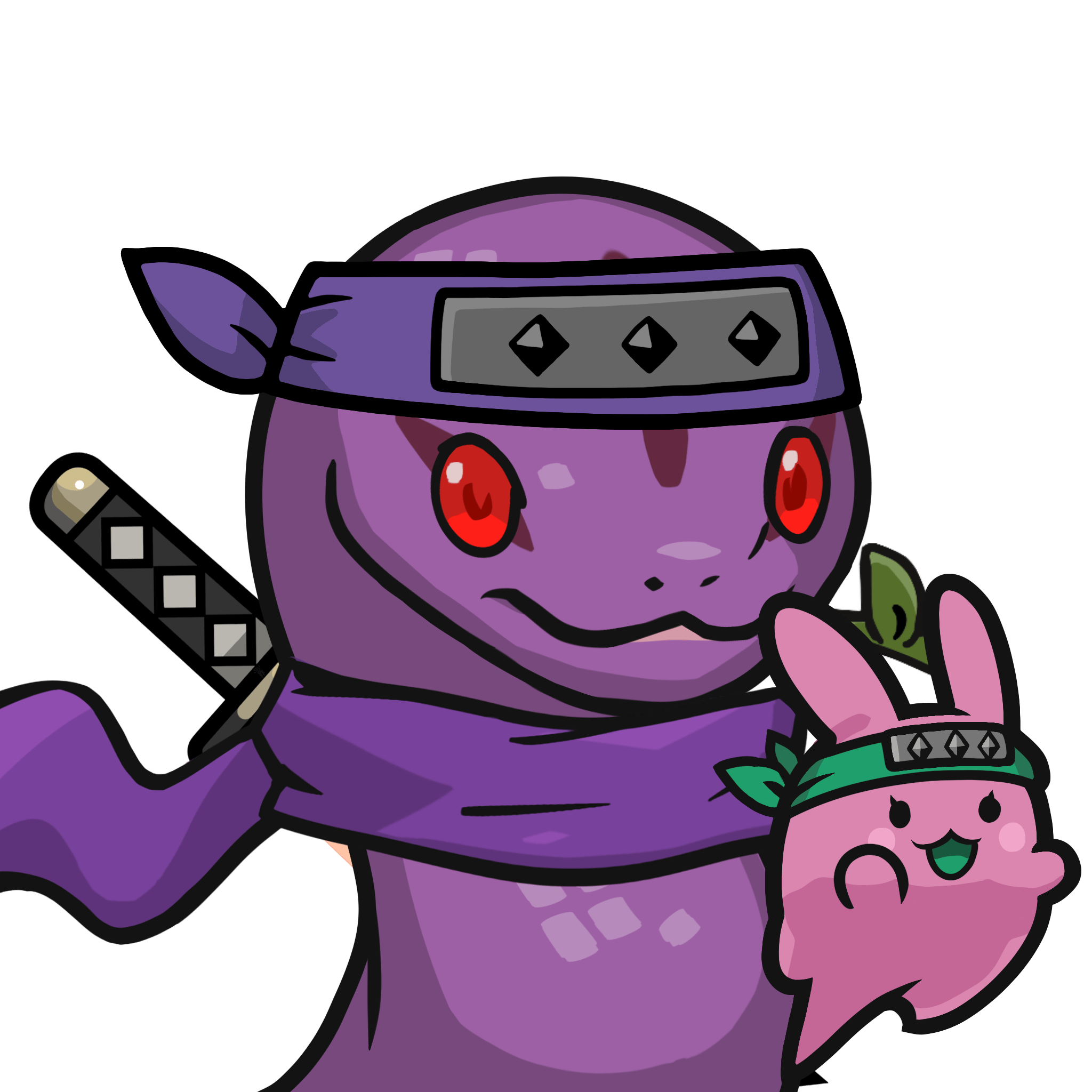 Orochi-Purple(leaf) #17937