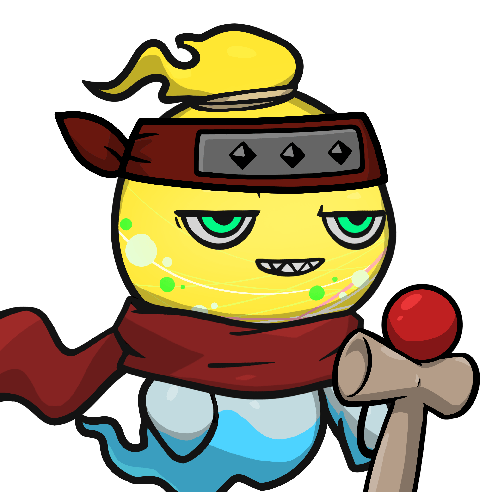 Mitama-Water balloon yo-yo(yellow) #17942