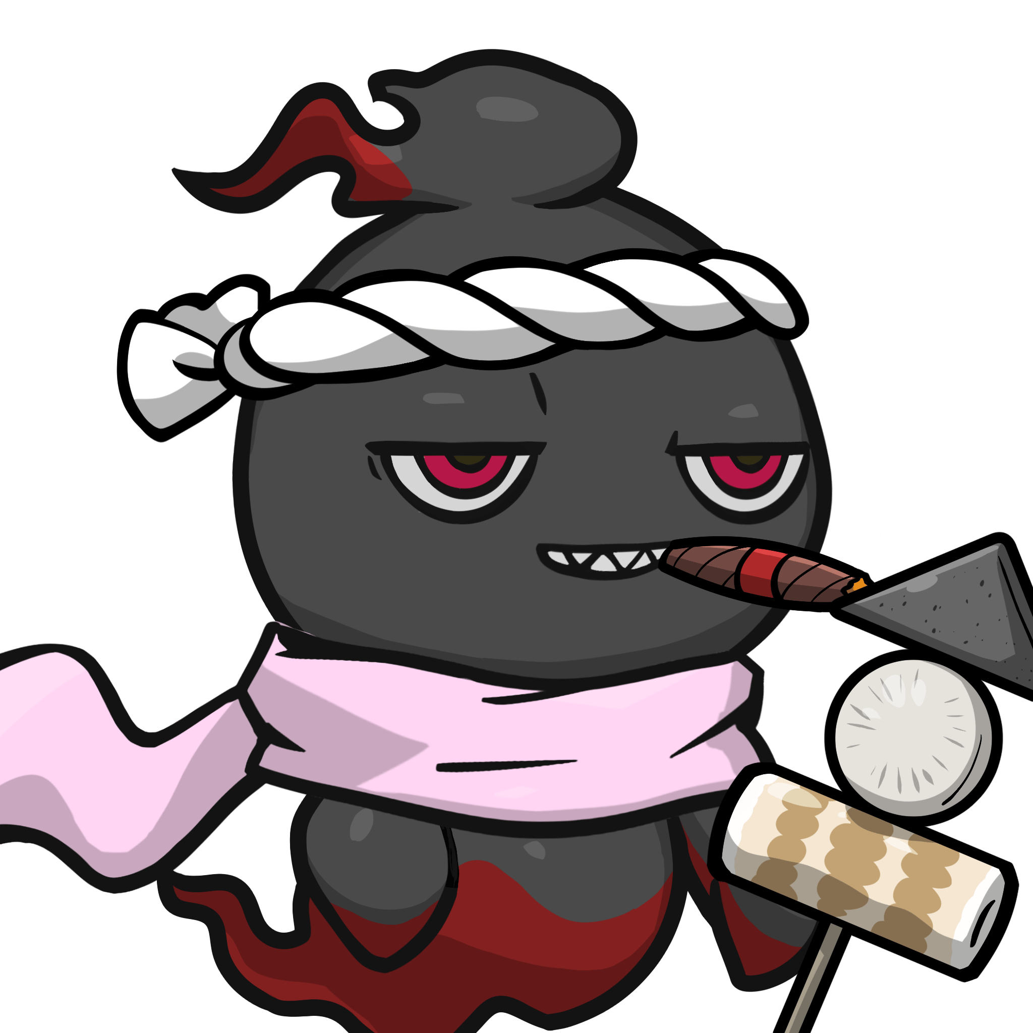 Mitama-Black_Red(cigar) #01801