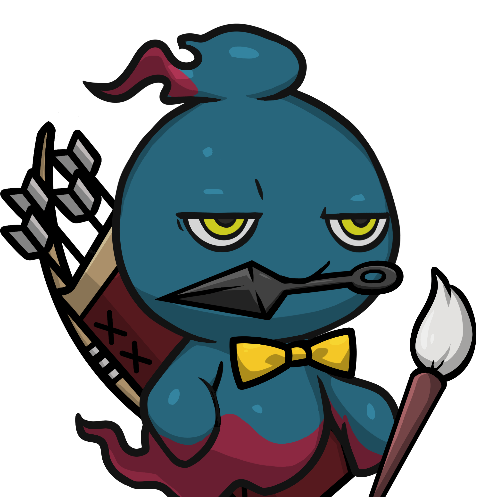 Mitama-Darkblue(kunai) #18067