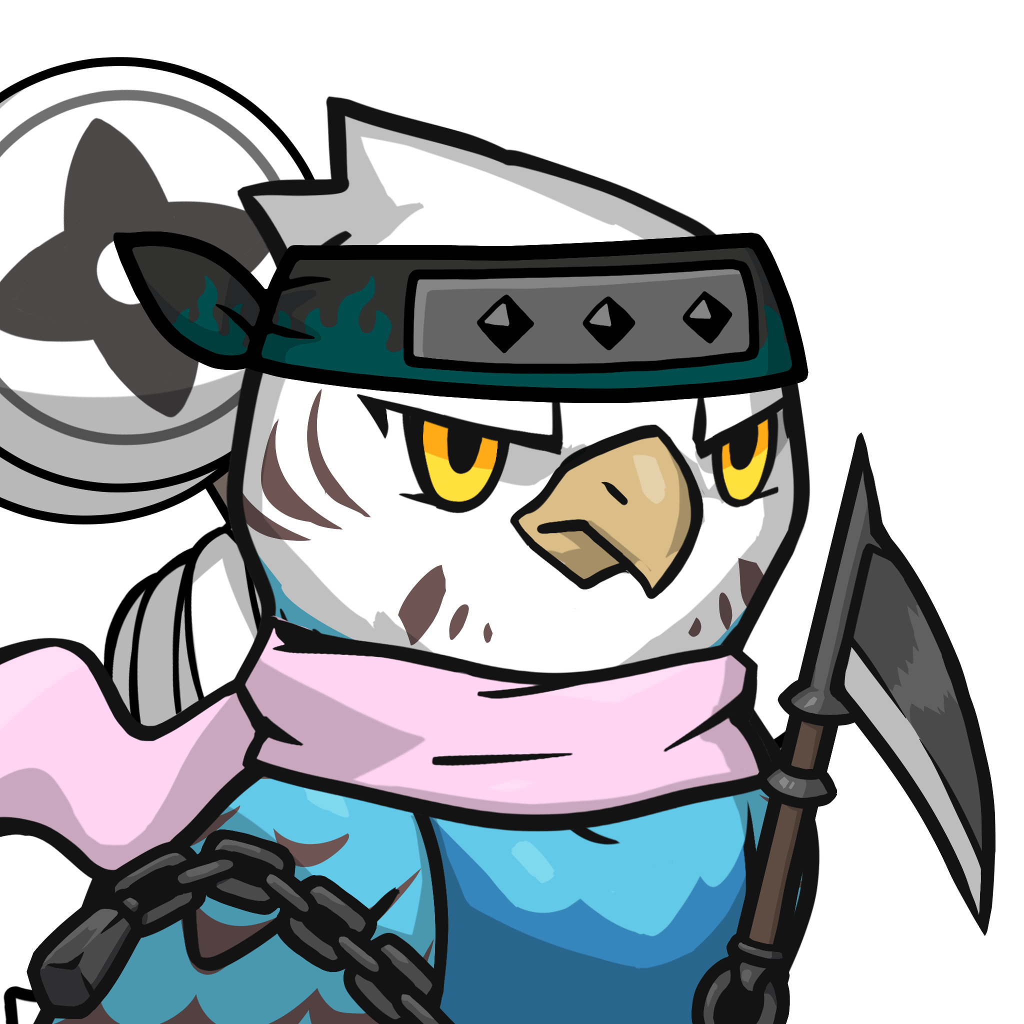 Narukami-Blue budgie #18186
