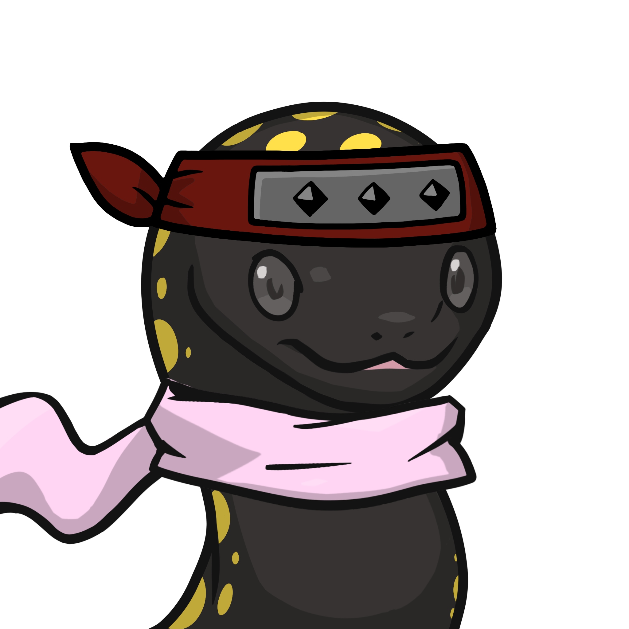 Orochi-Pointed salamander #18340