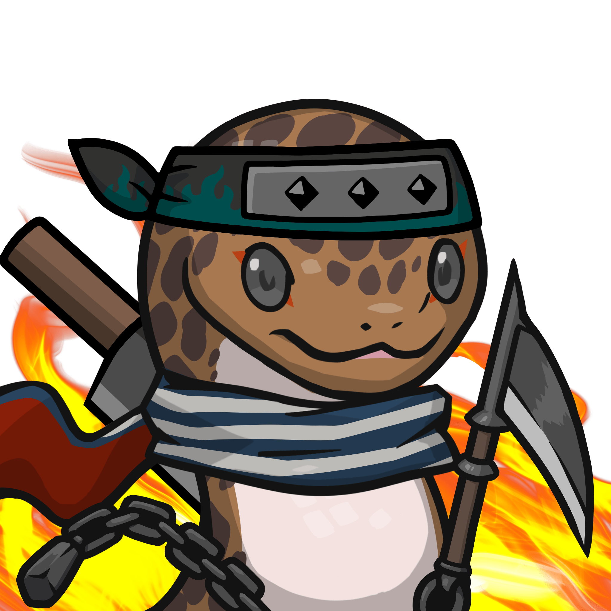 Orochi-Leopard lizard02 #18364