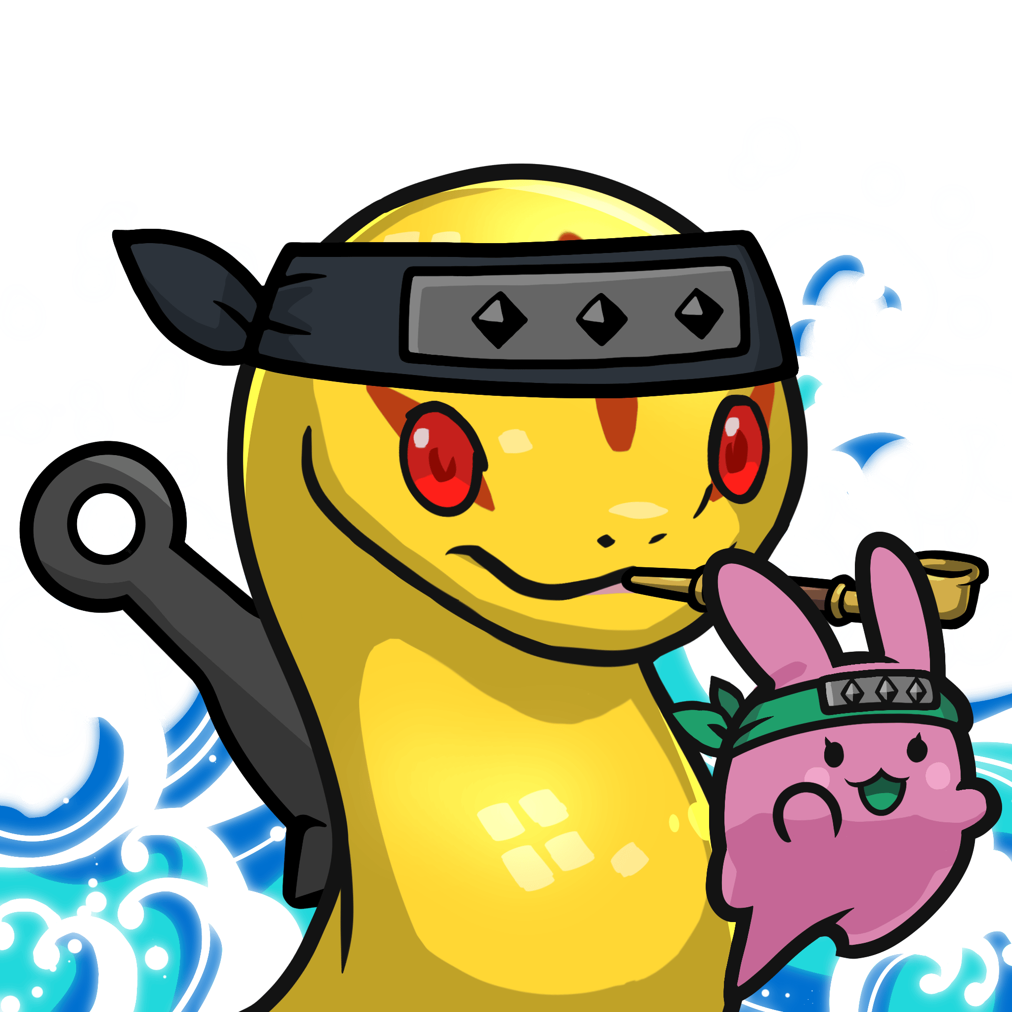Orochi-Gold(pipe) #01838