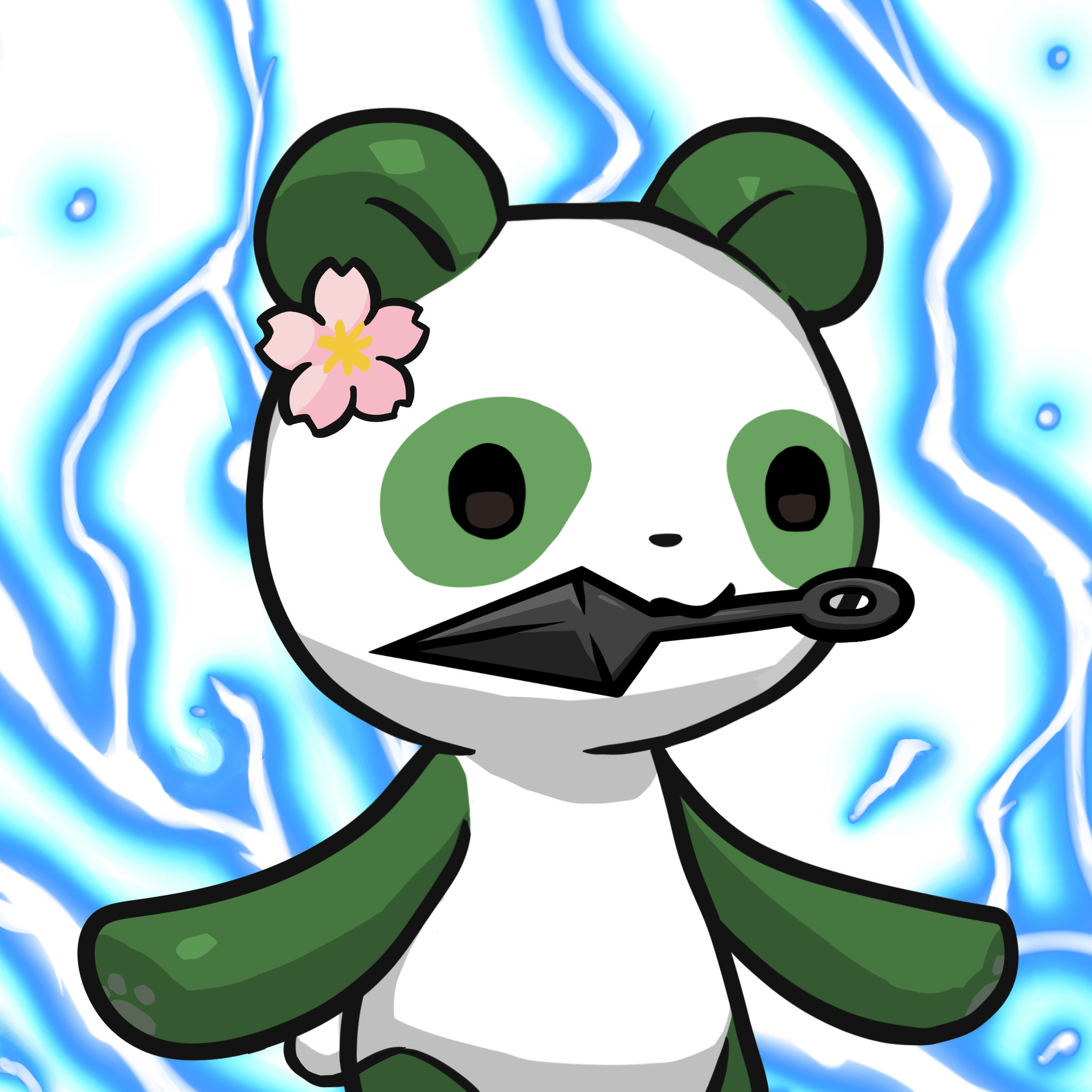 Leelee-Green(kunai) #18410