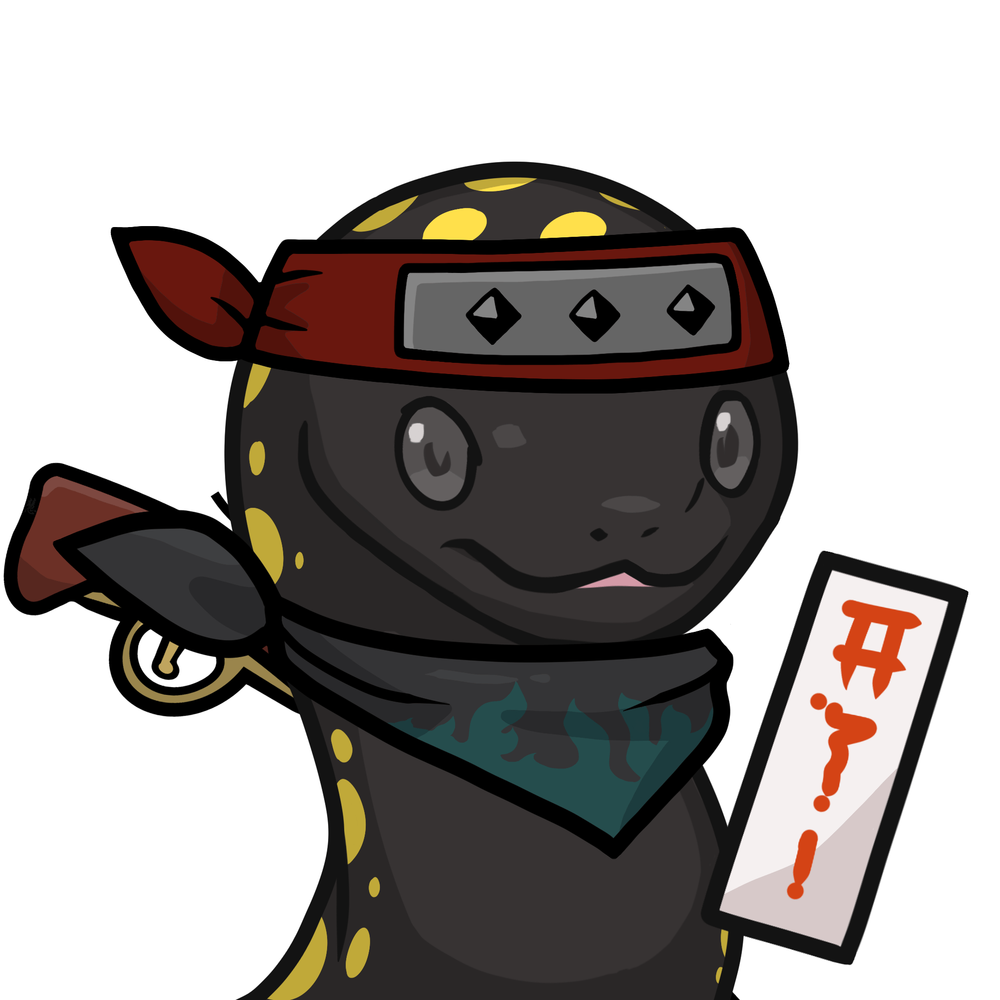 Orochi-Pointed salamander #18510