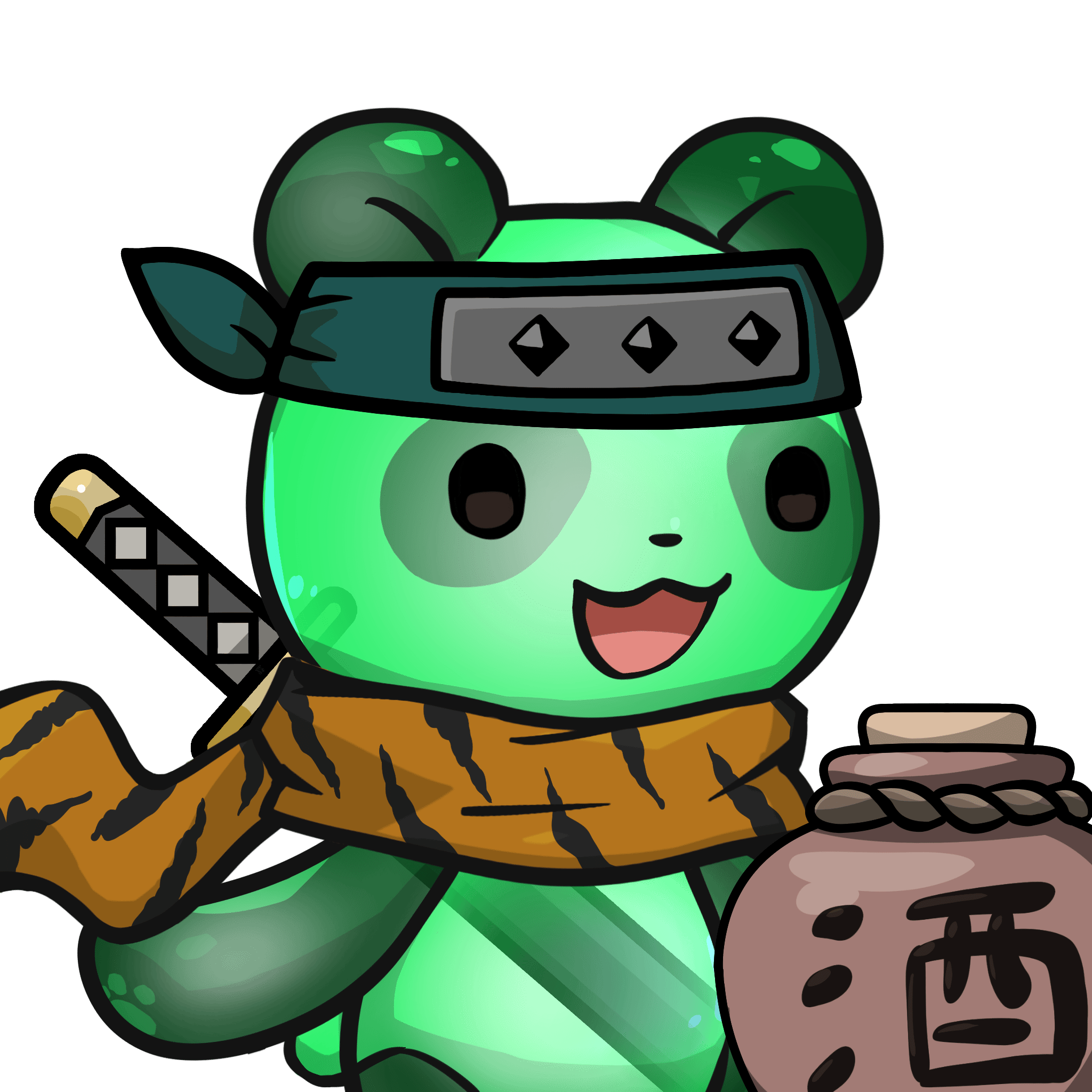 Leelee-Gummypanda-melon #18706