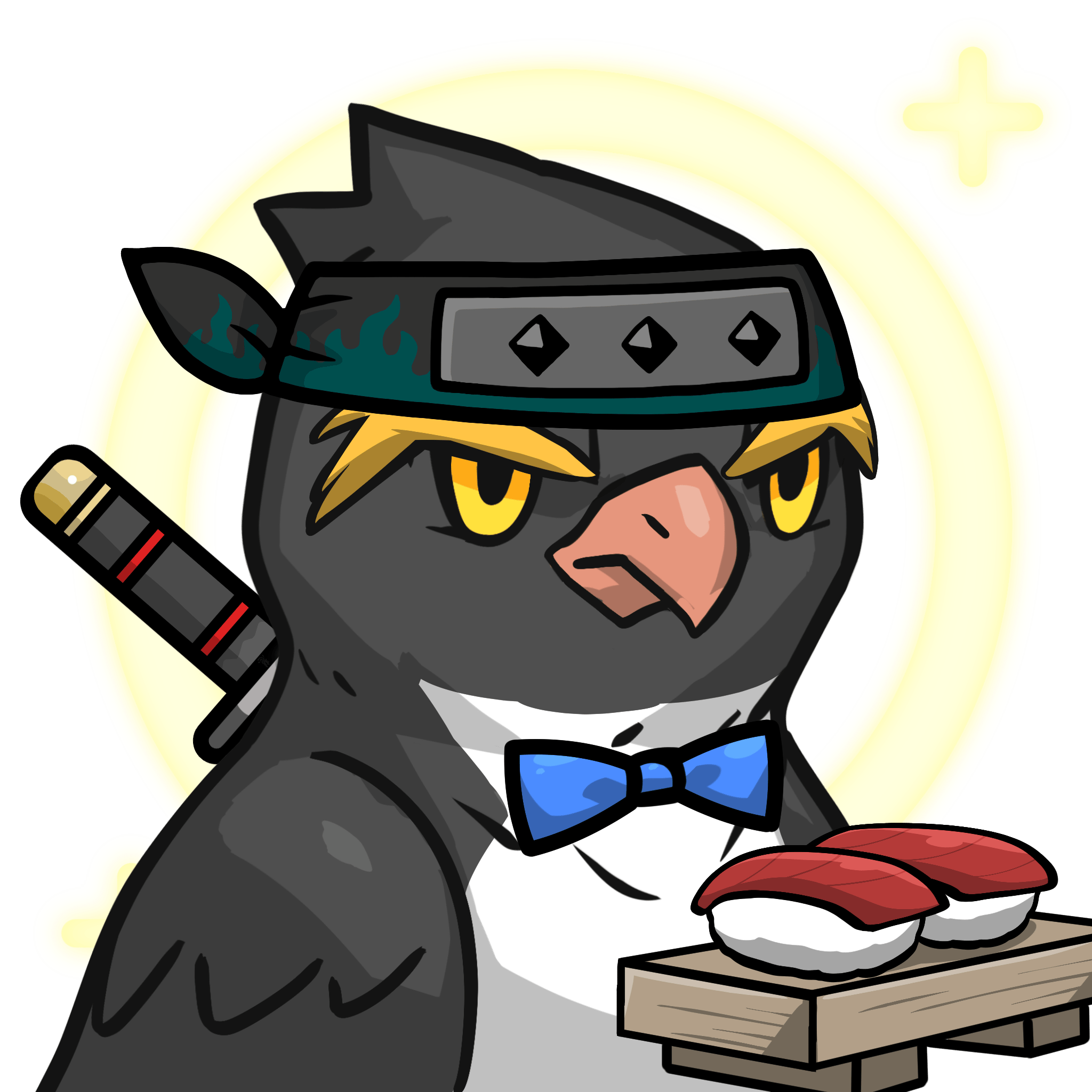 Narukami-Rockhopper penguin #18716