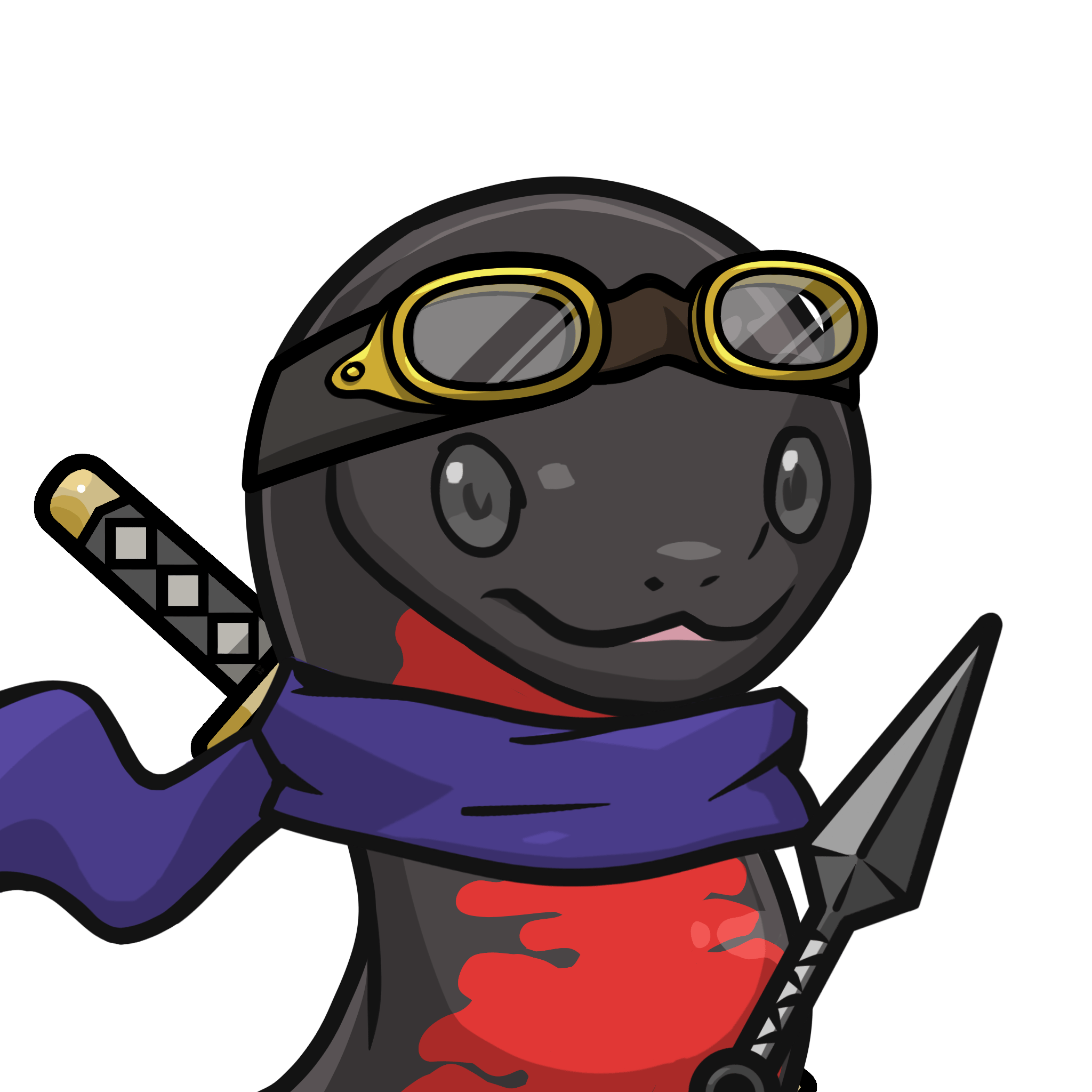 Orochi-Red-bellied newt #18761