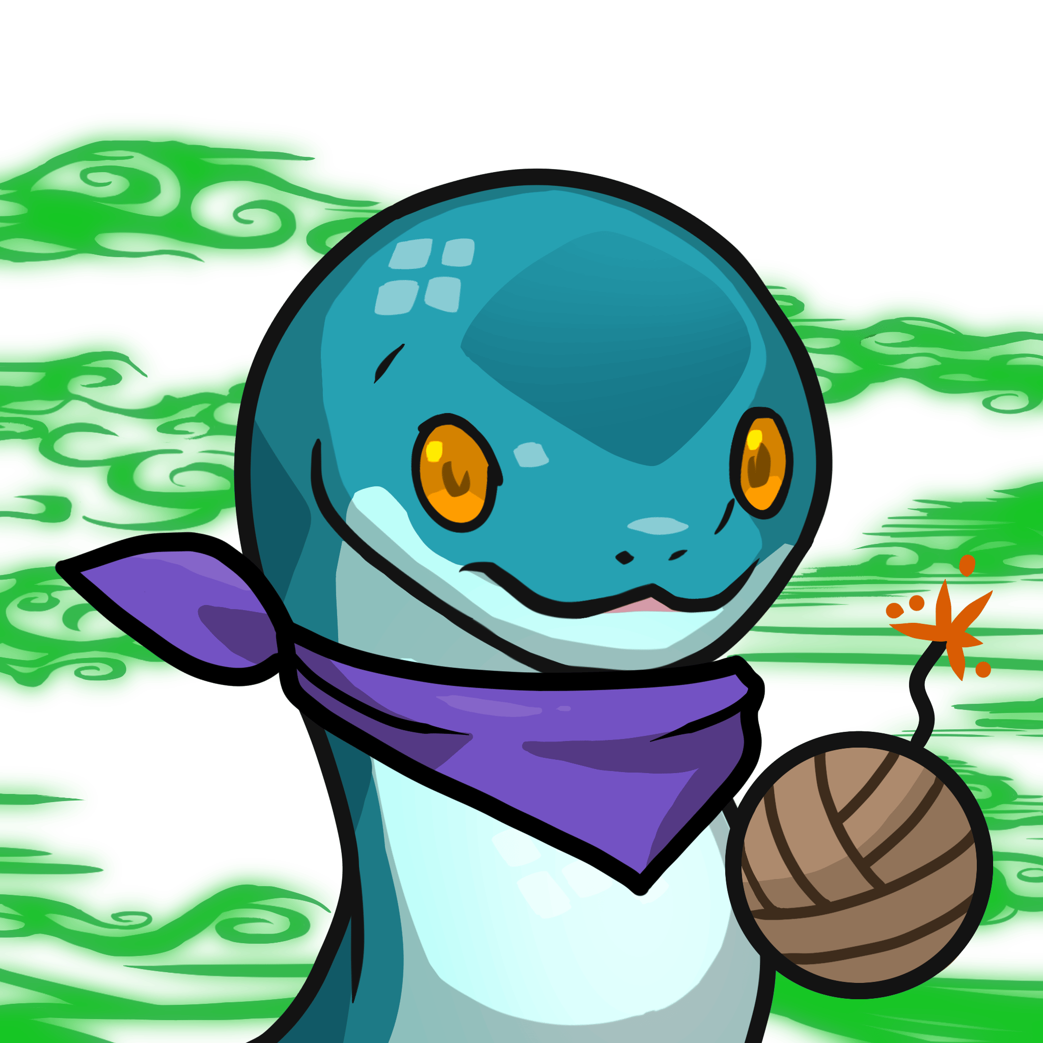 Orochi-Cute little blue one #01890