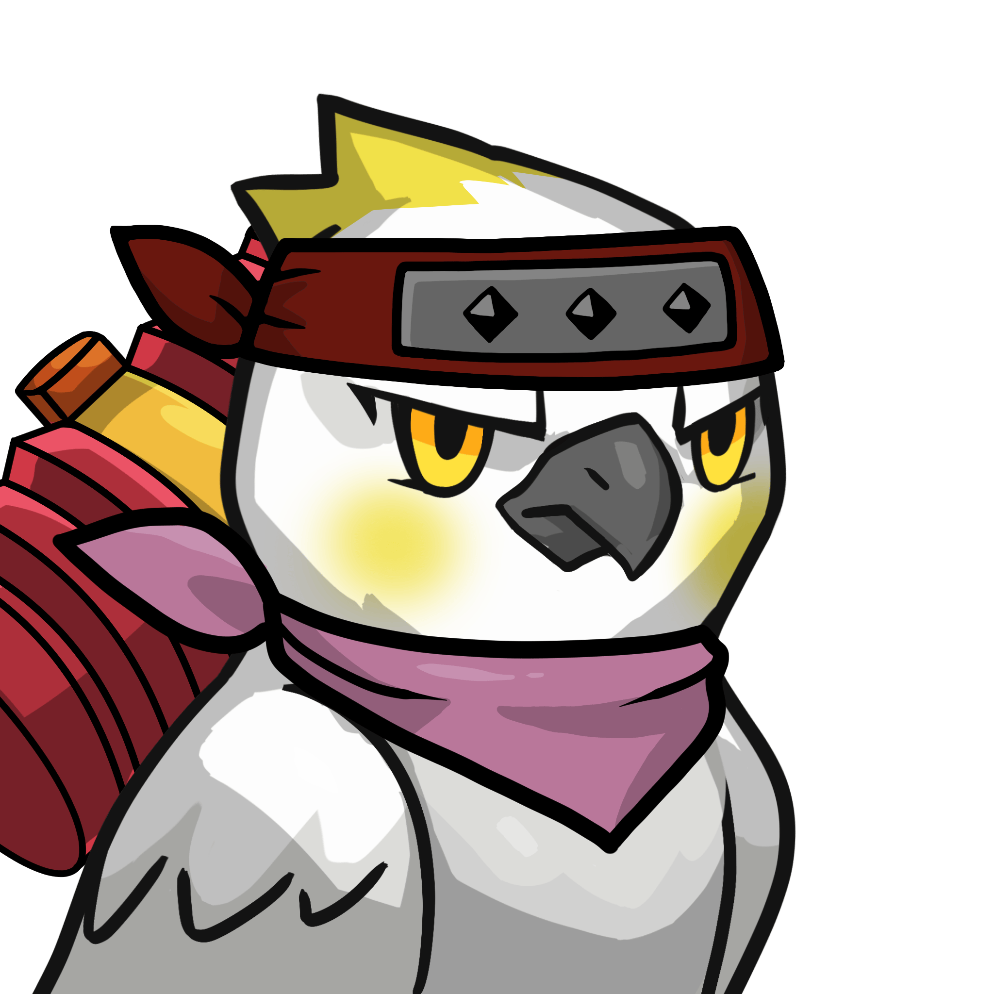 Narukami-Yellow-crested cockatoo #18936