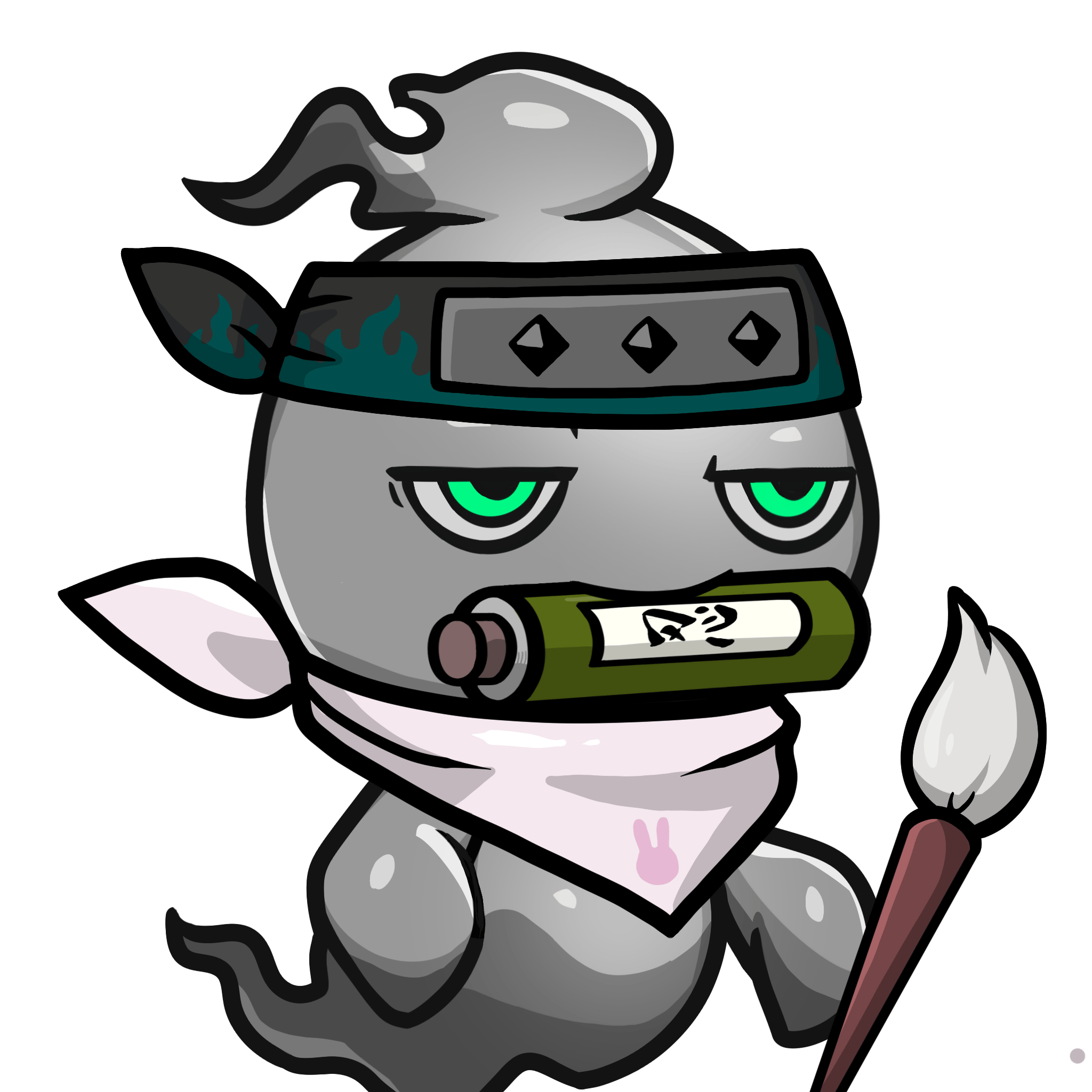 Mitama-Silver(scroll) #19058