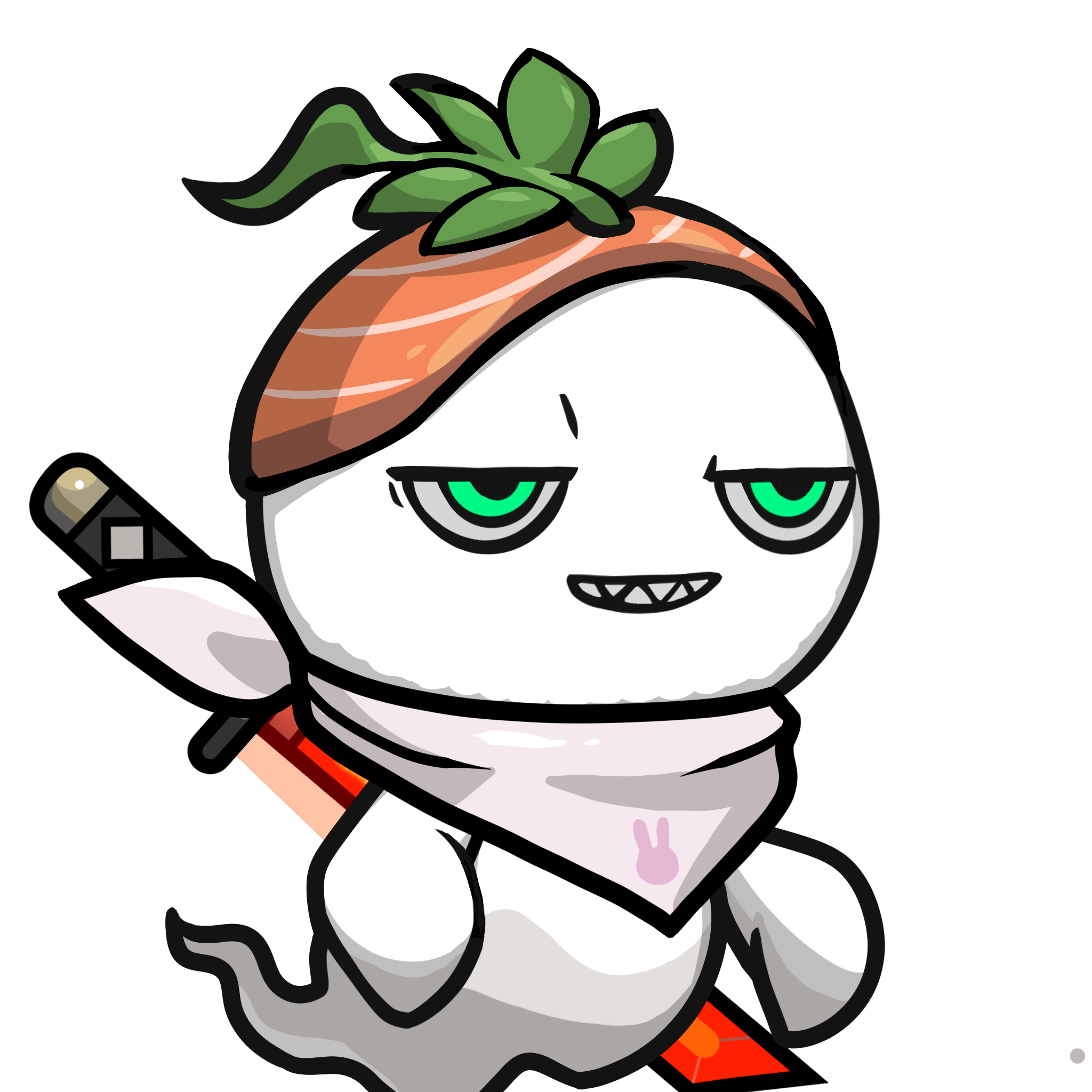 Mitama-Sushi salmon #19059