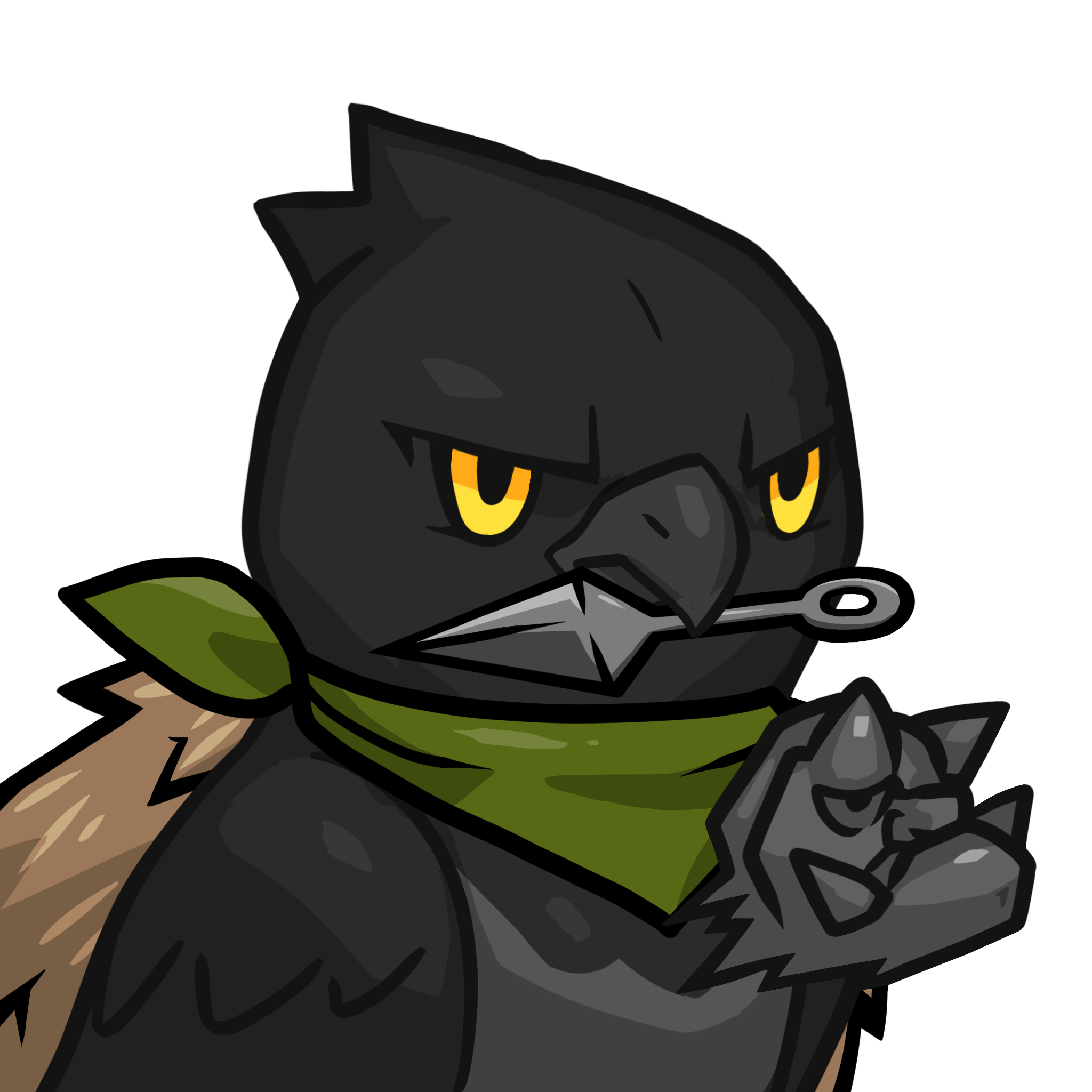 Narukami-Crow(kunai) #19063
