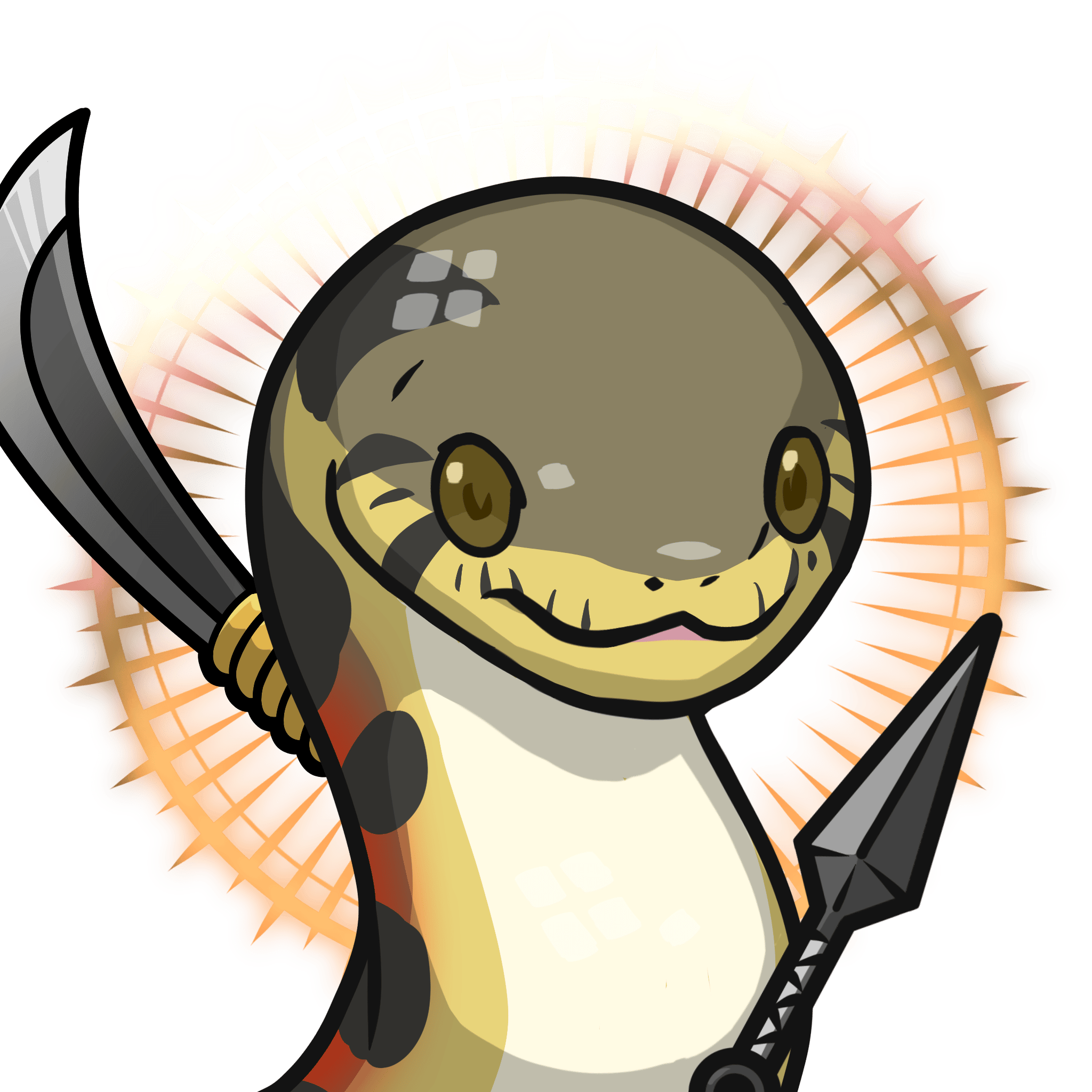 Orochi-Ringed grass snake #19106